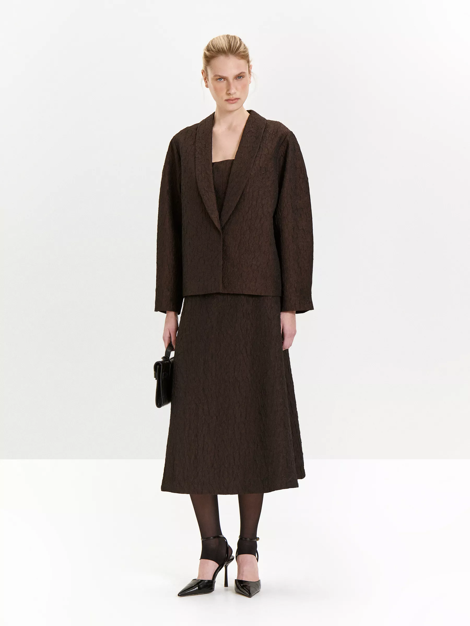 Жакет прямого кроя