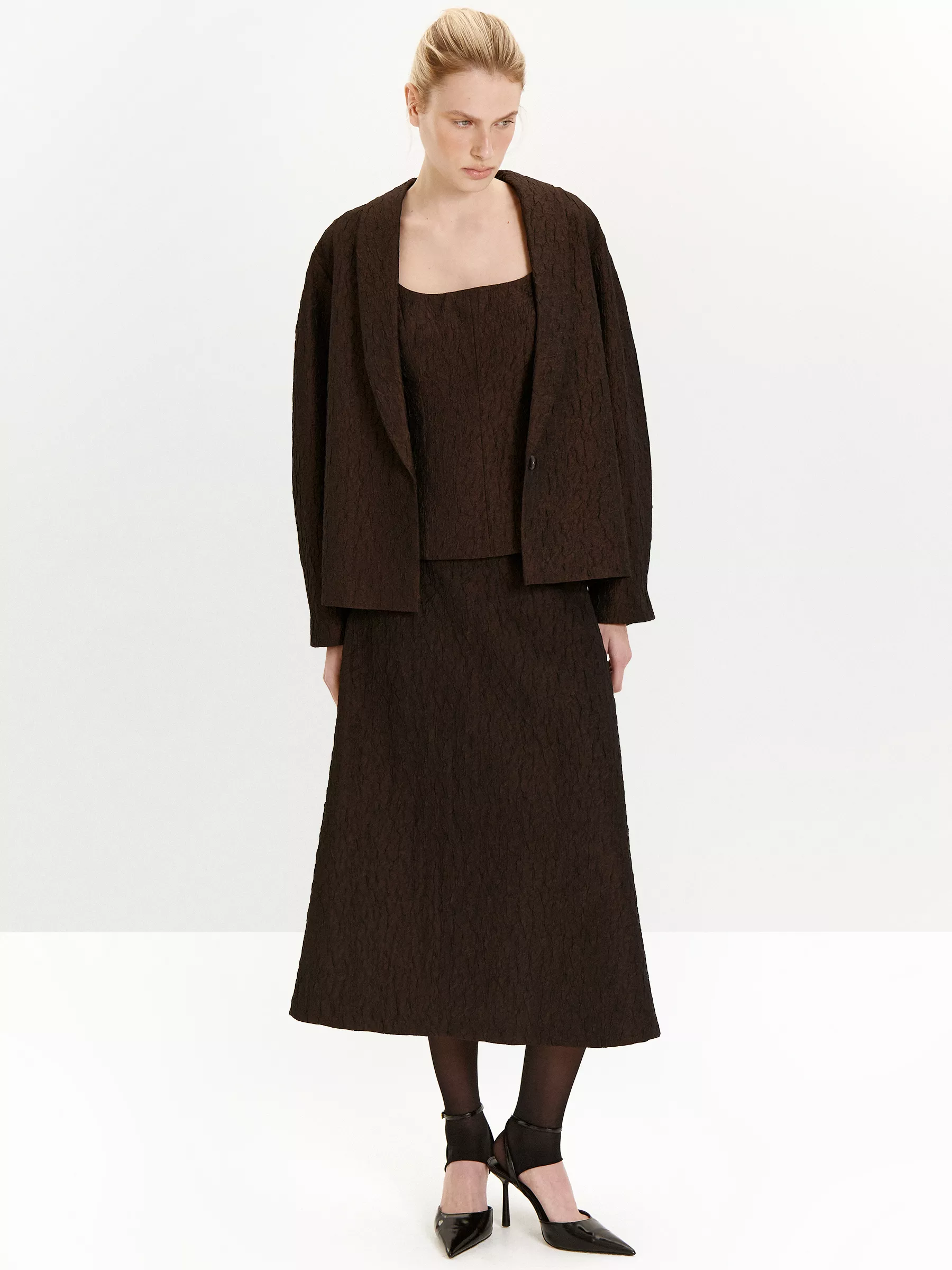 Юбка а-силуэта