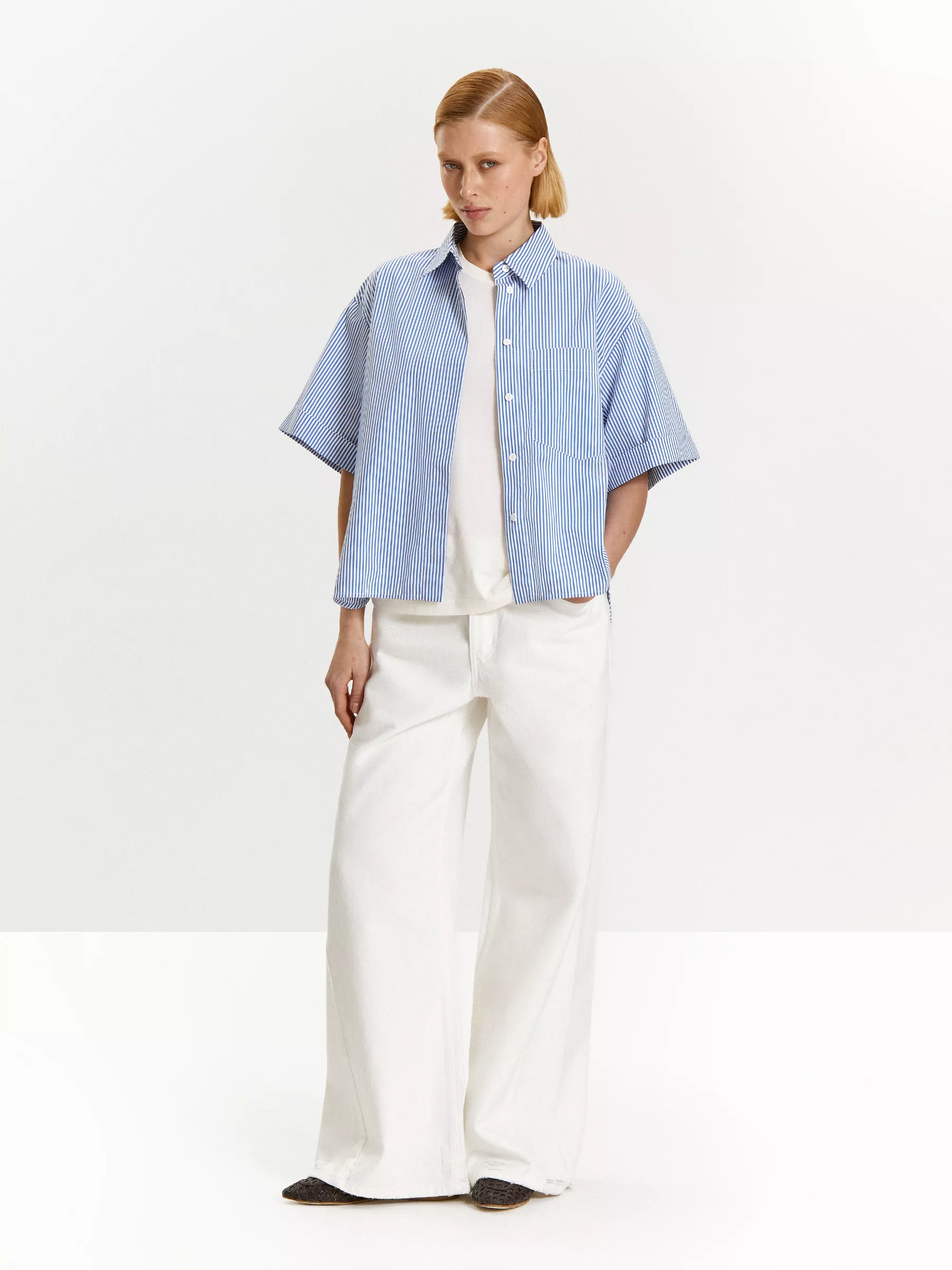 Рубашка B3308/focus