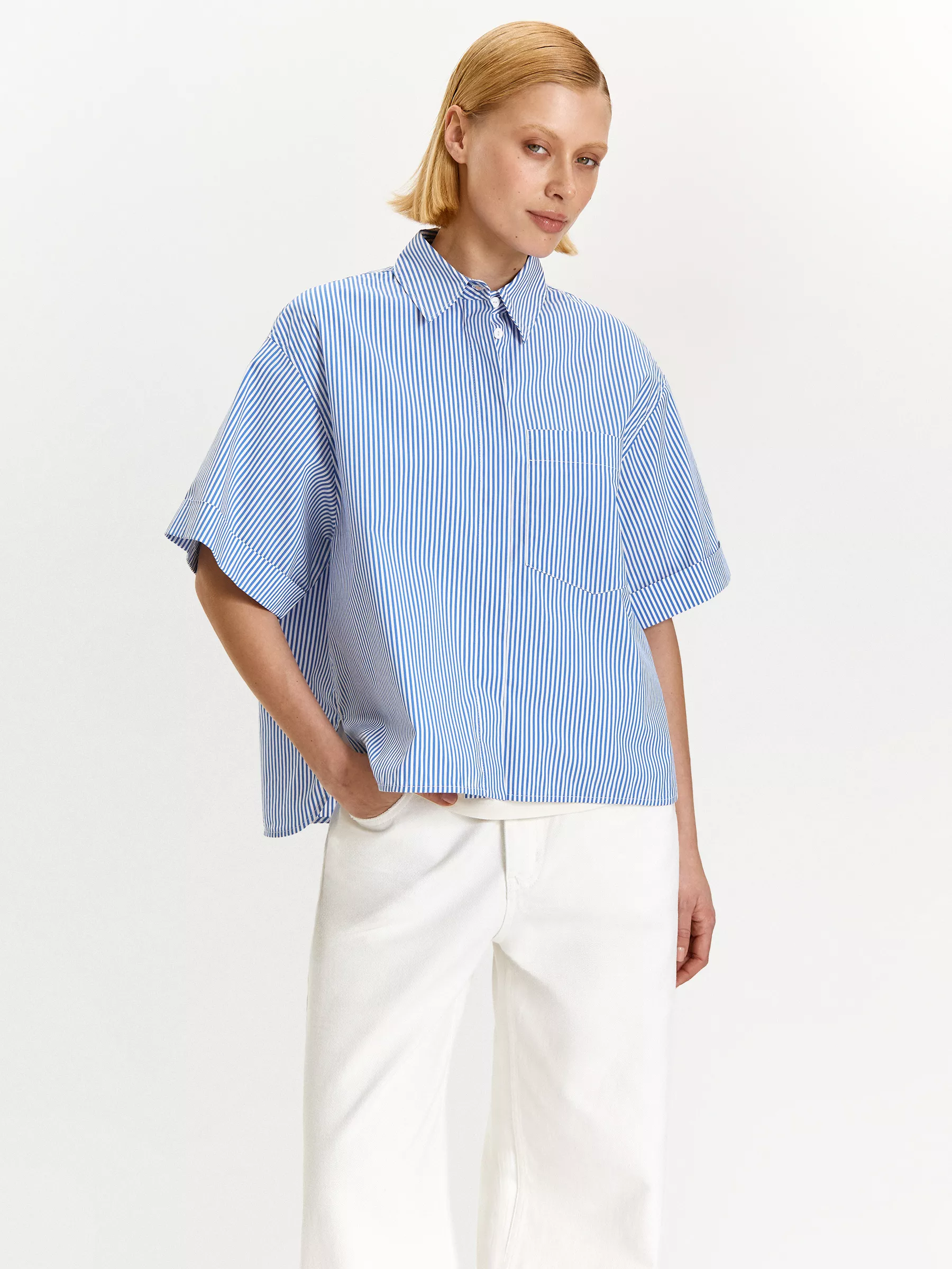 Рубашка B3308/focus