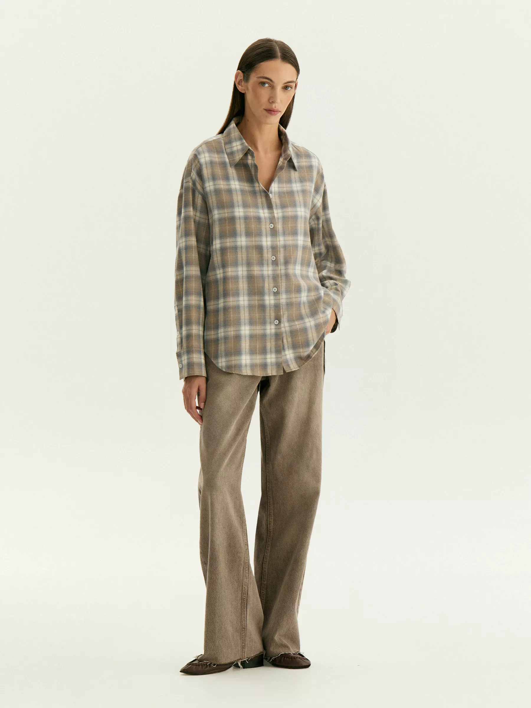 Рубашка в клетку