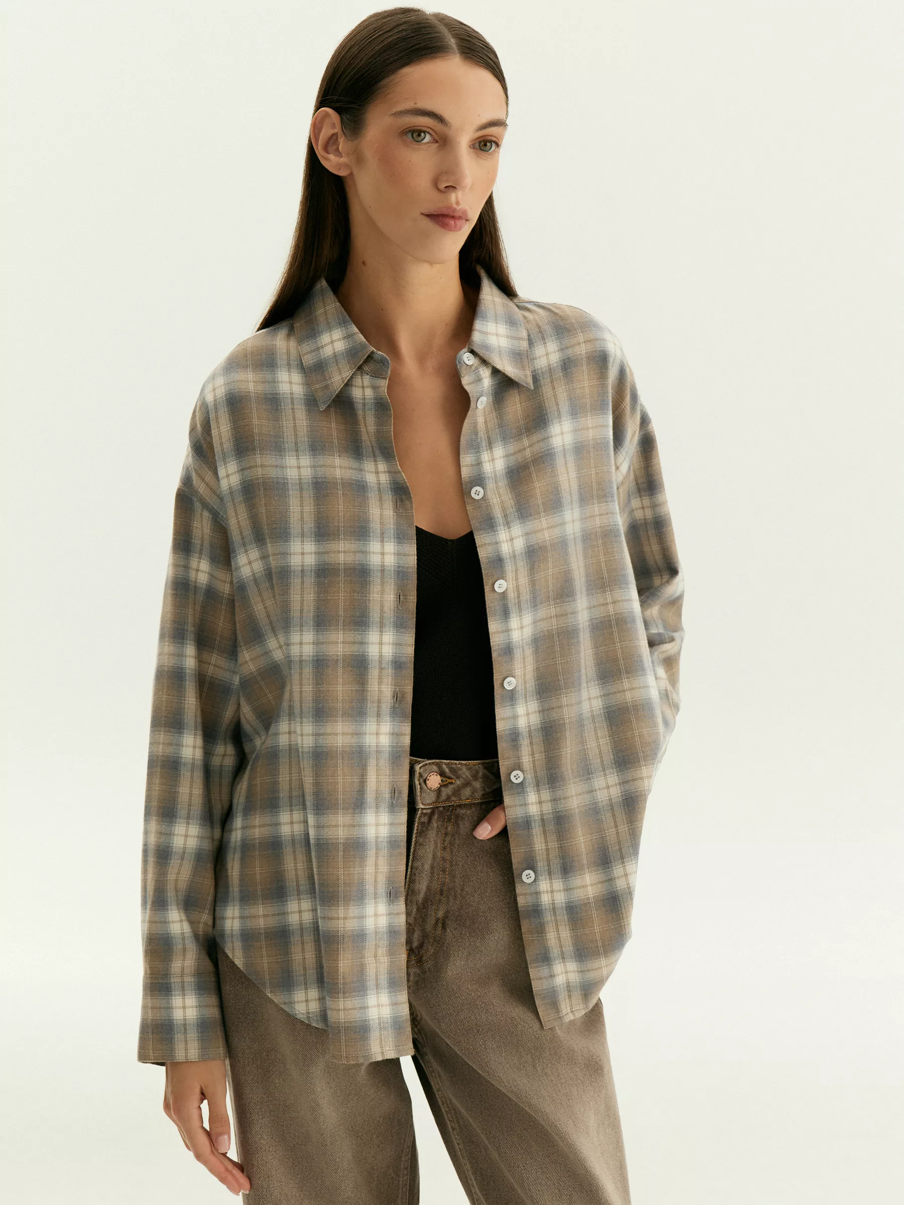 Рубашка в клетку