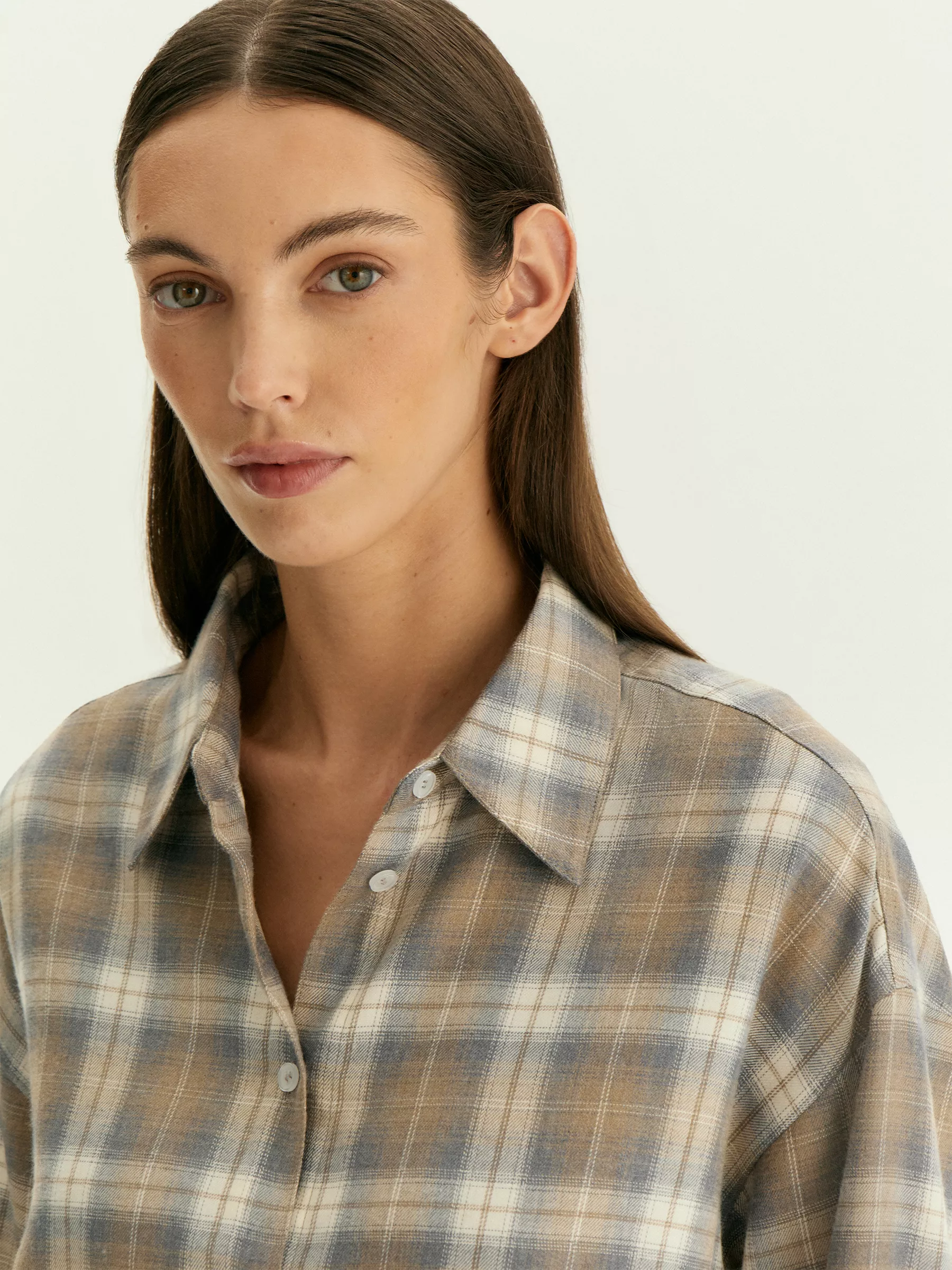 Рубашка B3312/hunting