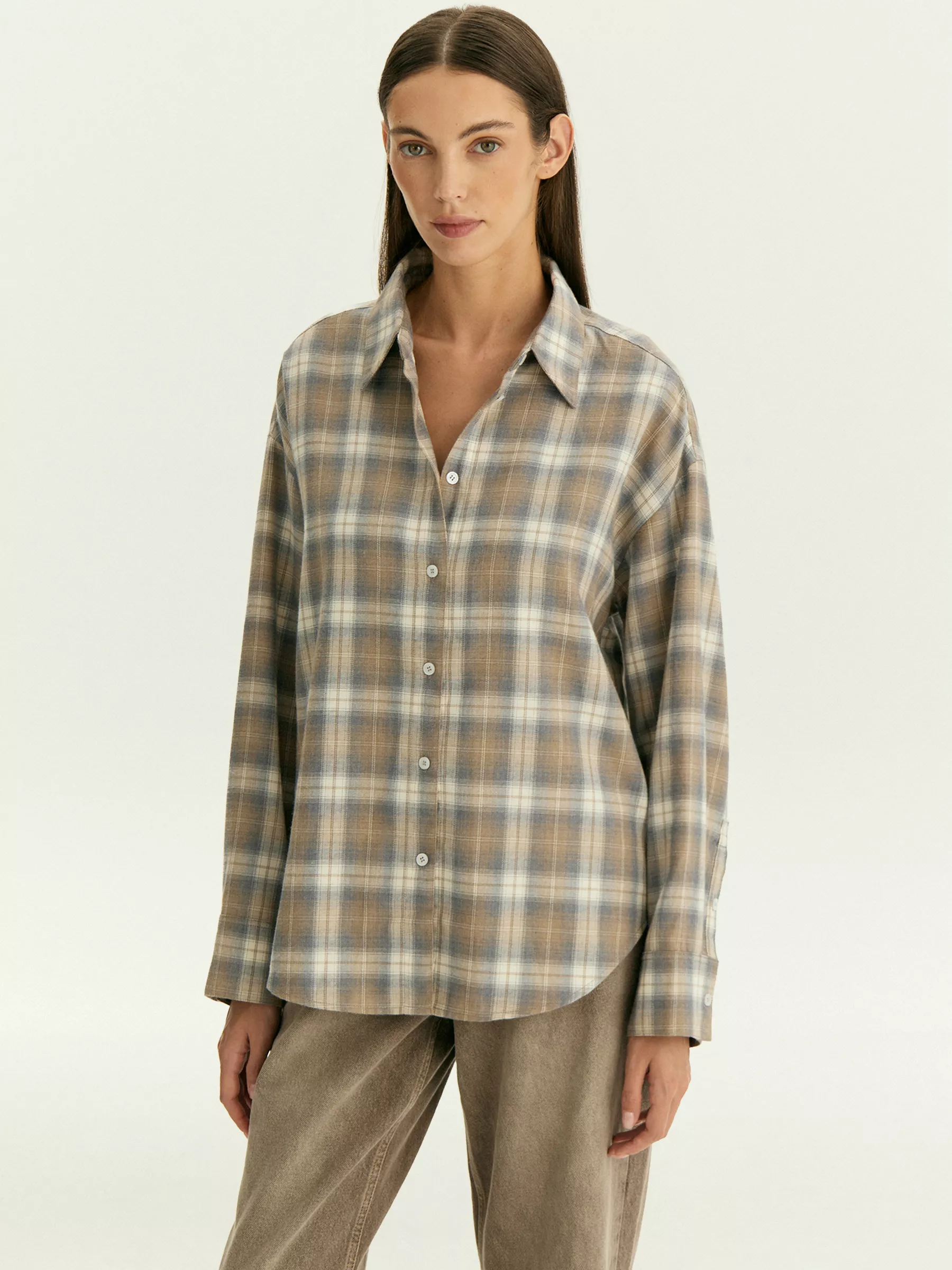 Рубашка в клетку