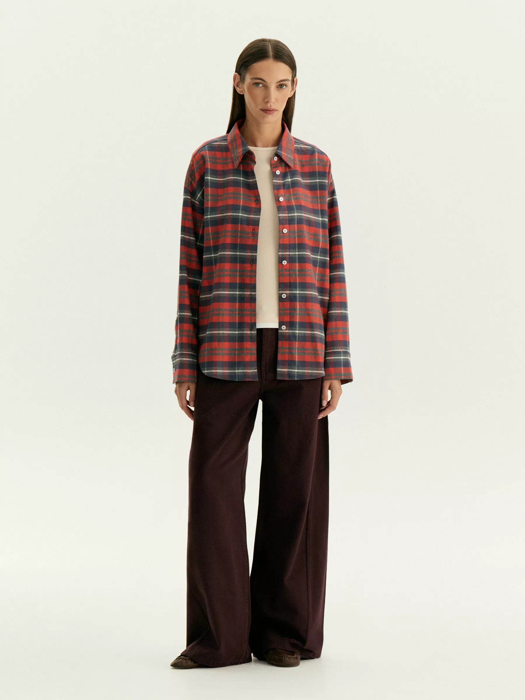 Рубашка в клетку