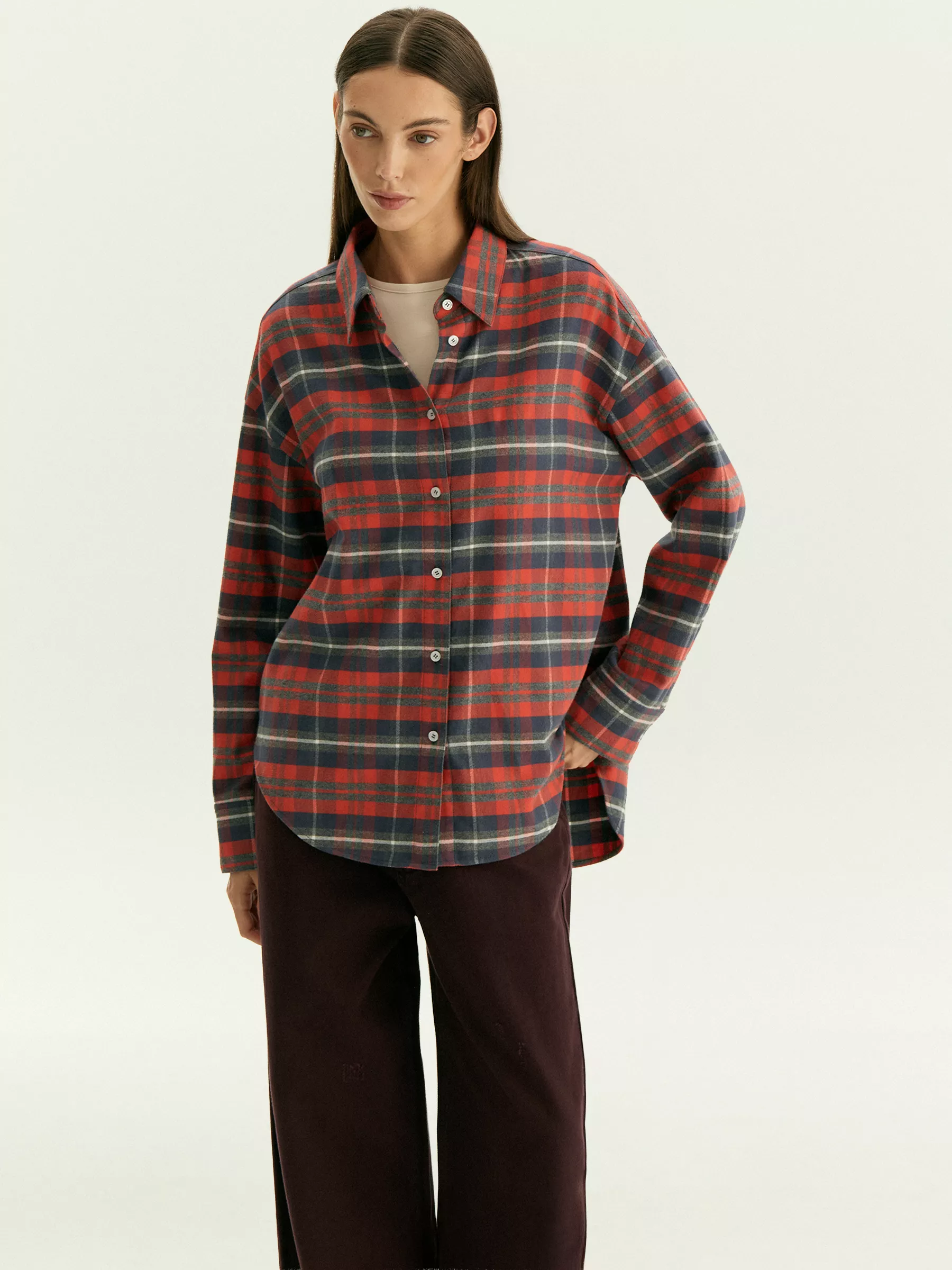 Рубашка в клетку