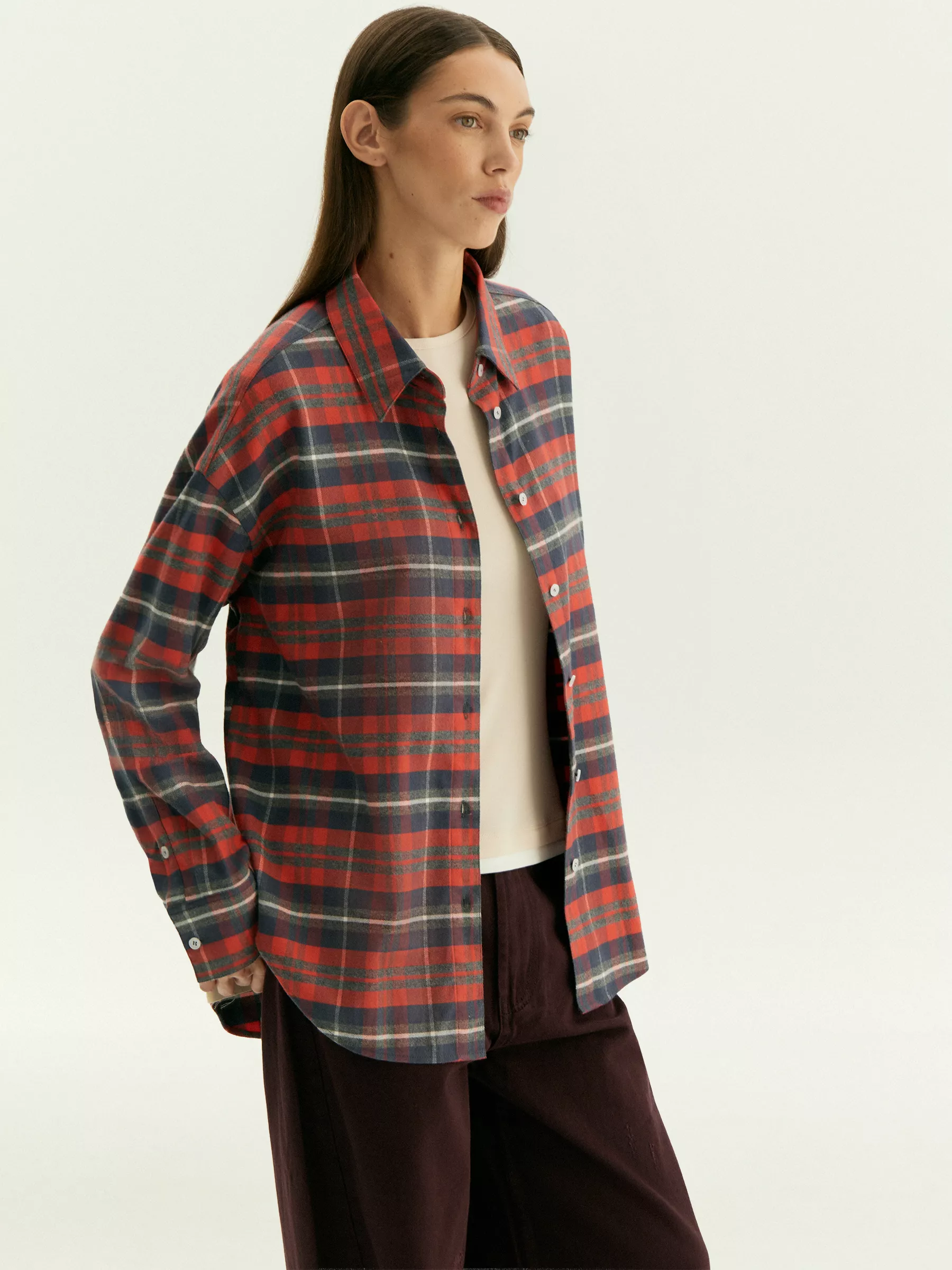 Рубашка B3312/rubicund