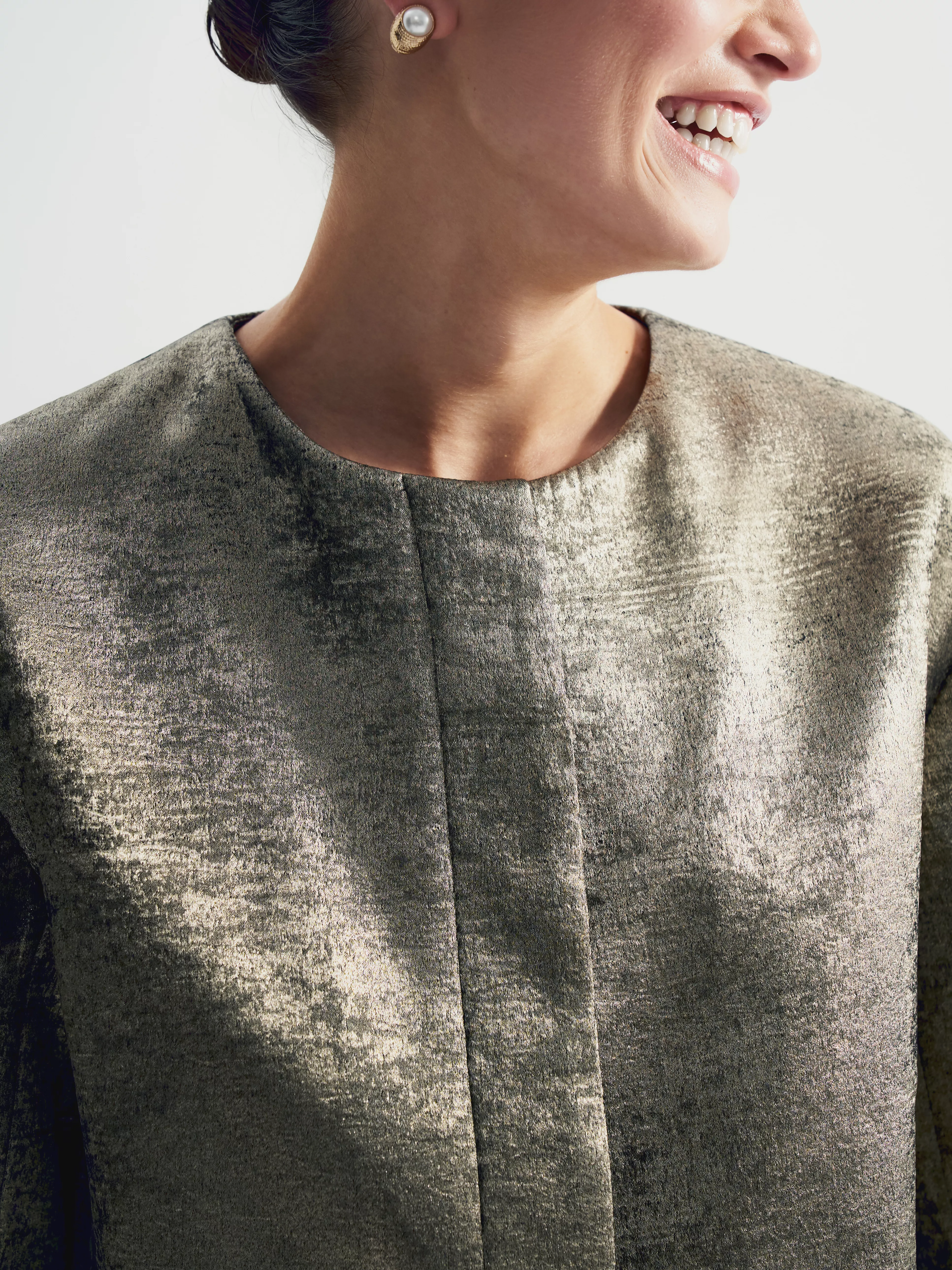 Жакет прямого кроя