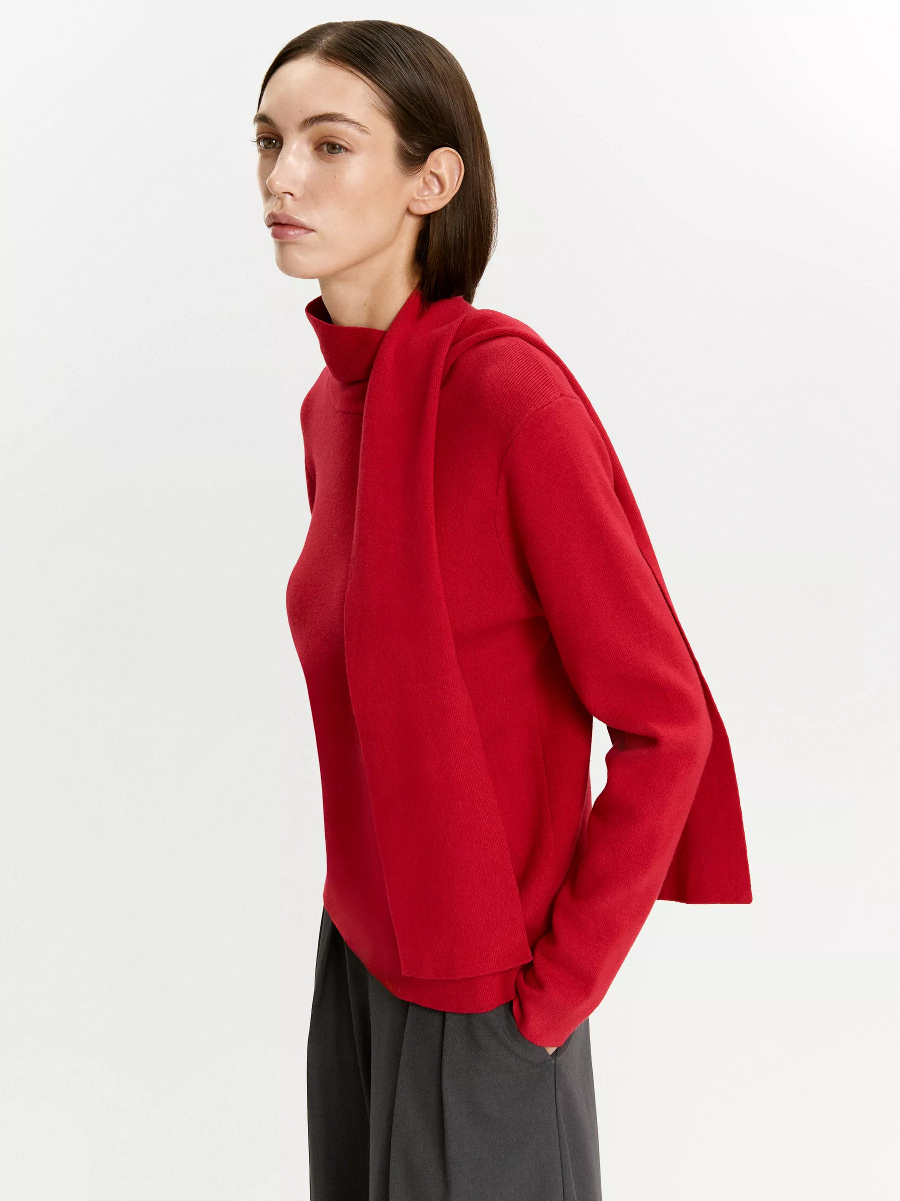 Джемпер с содержанием кашемира