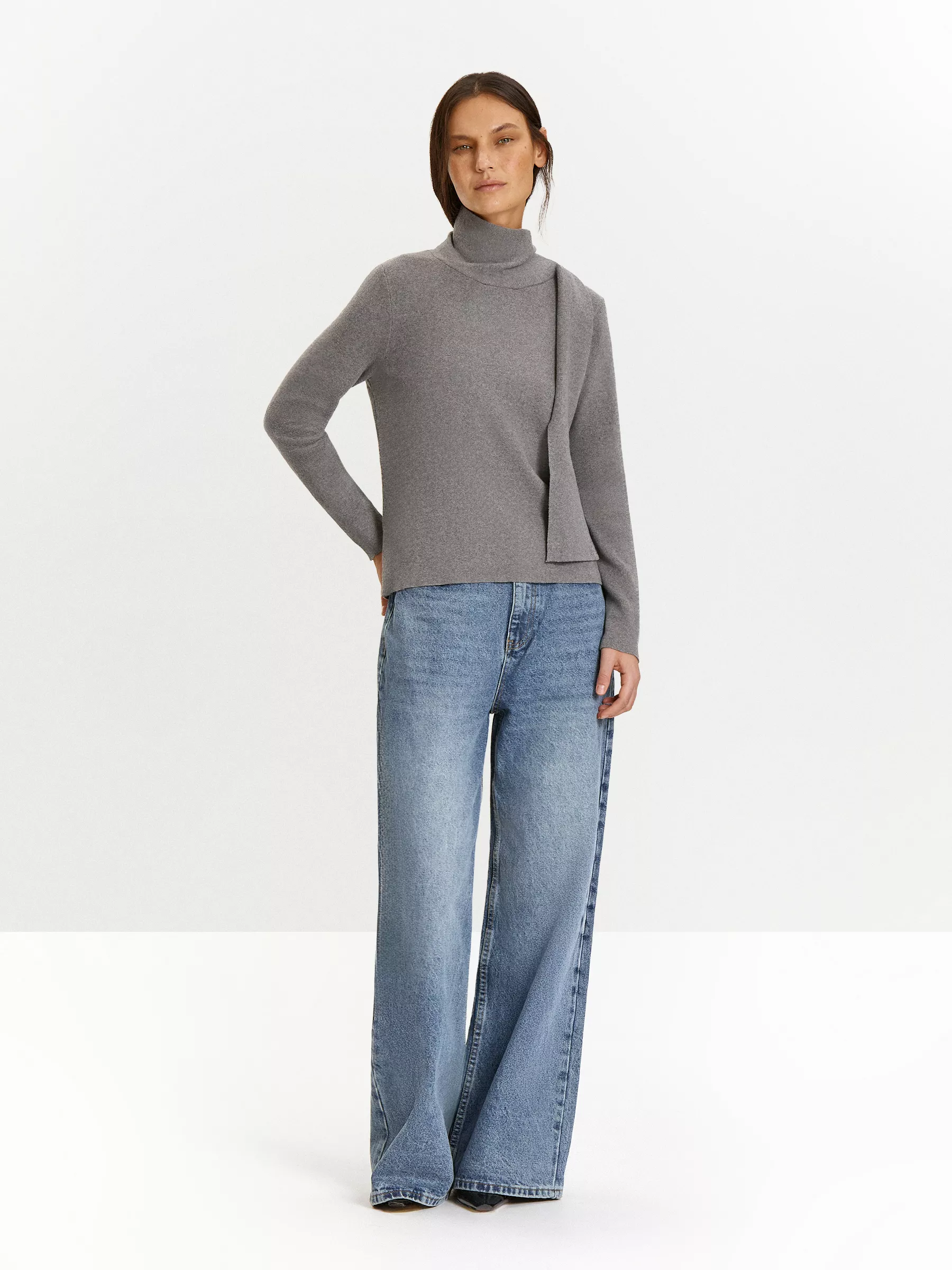 Джемпер с содержанием кашемира