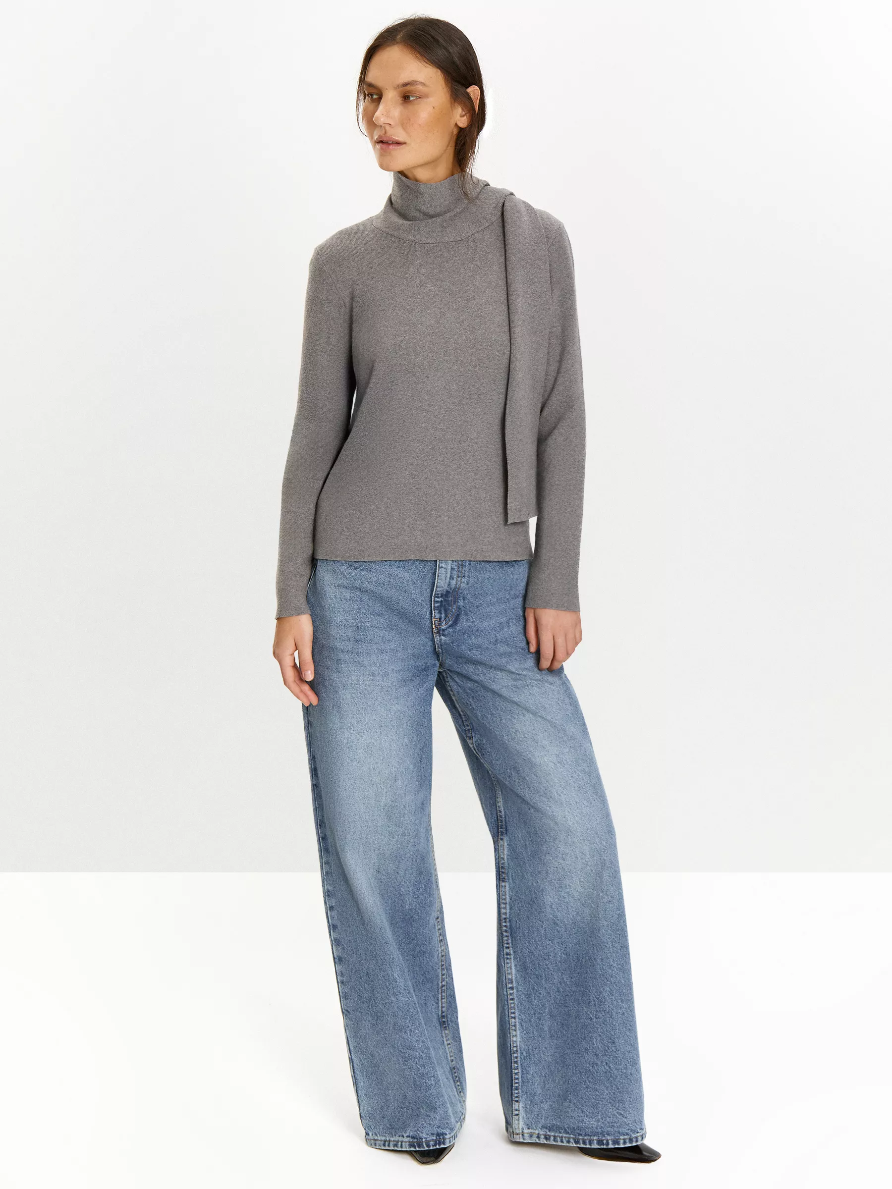 Джемпер с содержанием кашемира