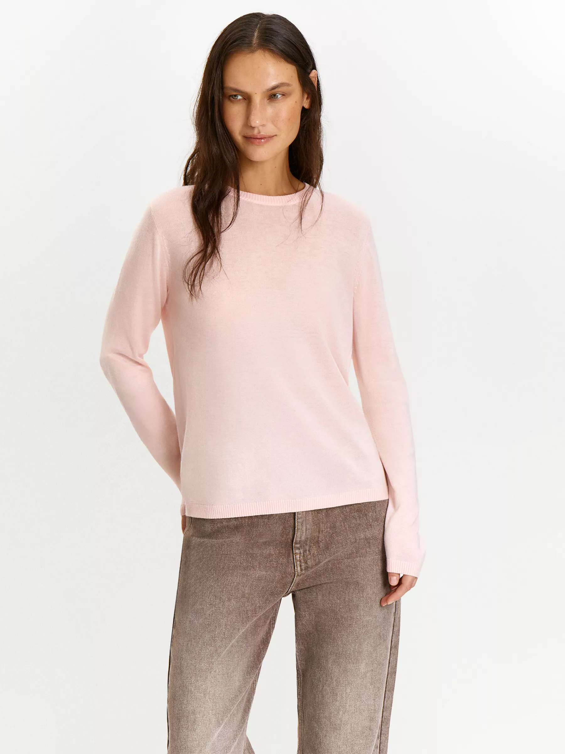 Джемпер с содержанием шерсти