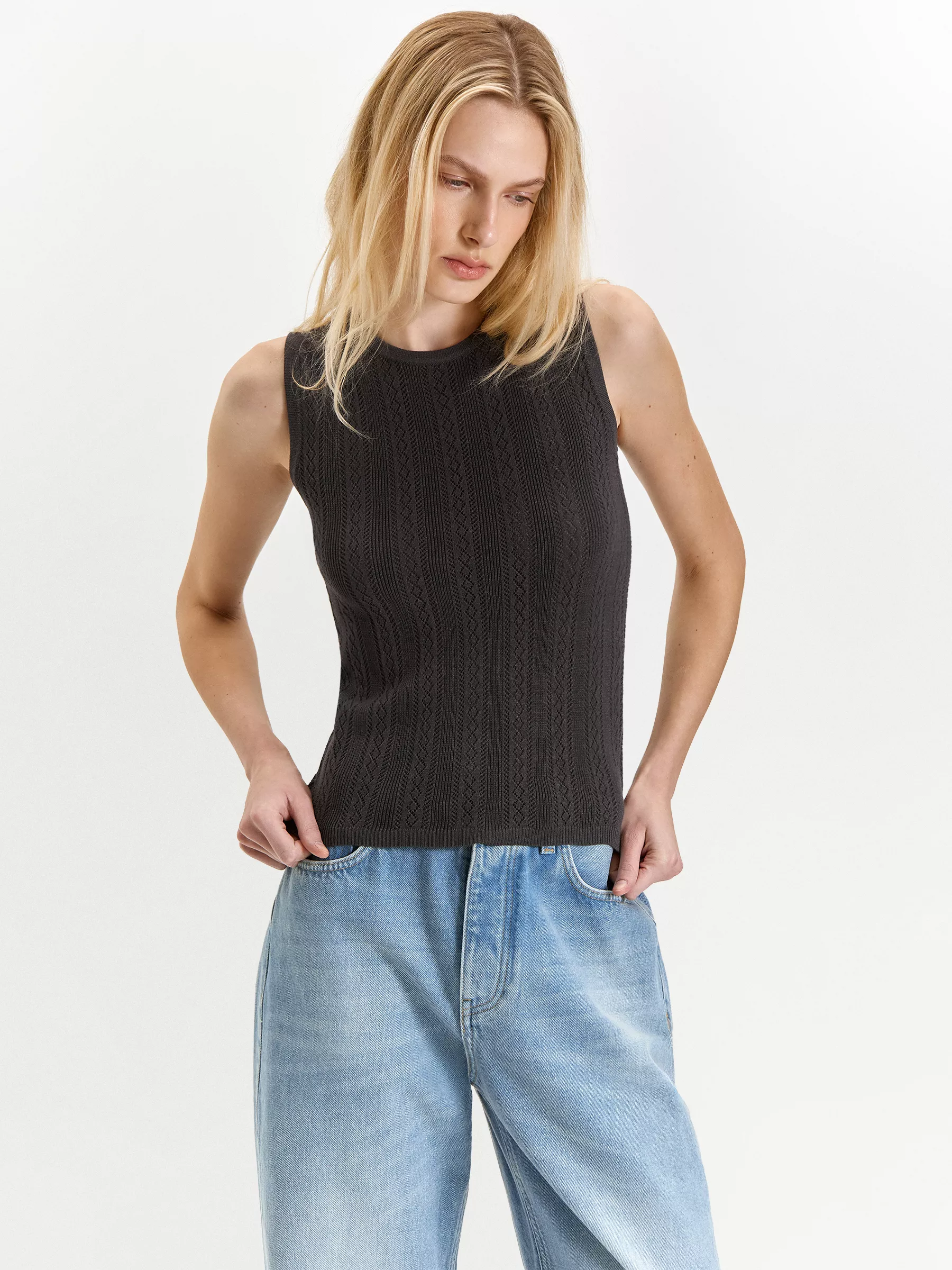 Топ ажурный