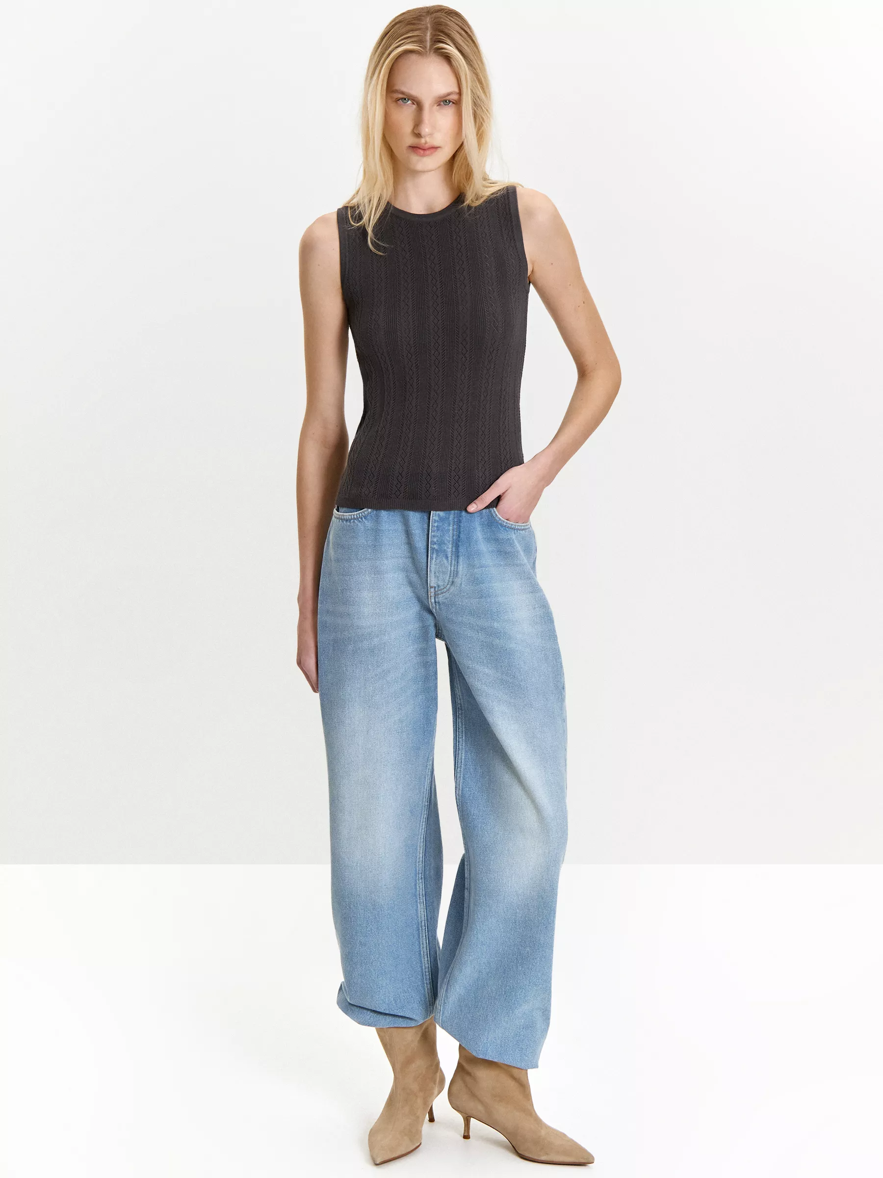 Топ ажурный