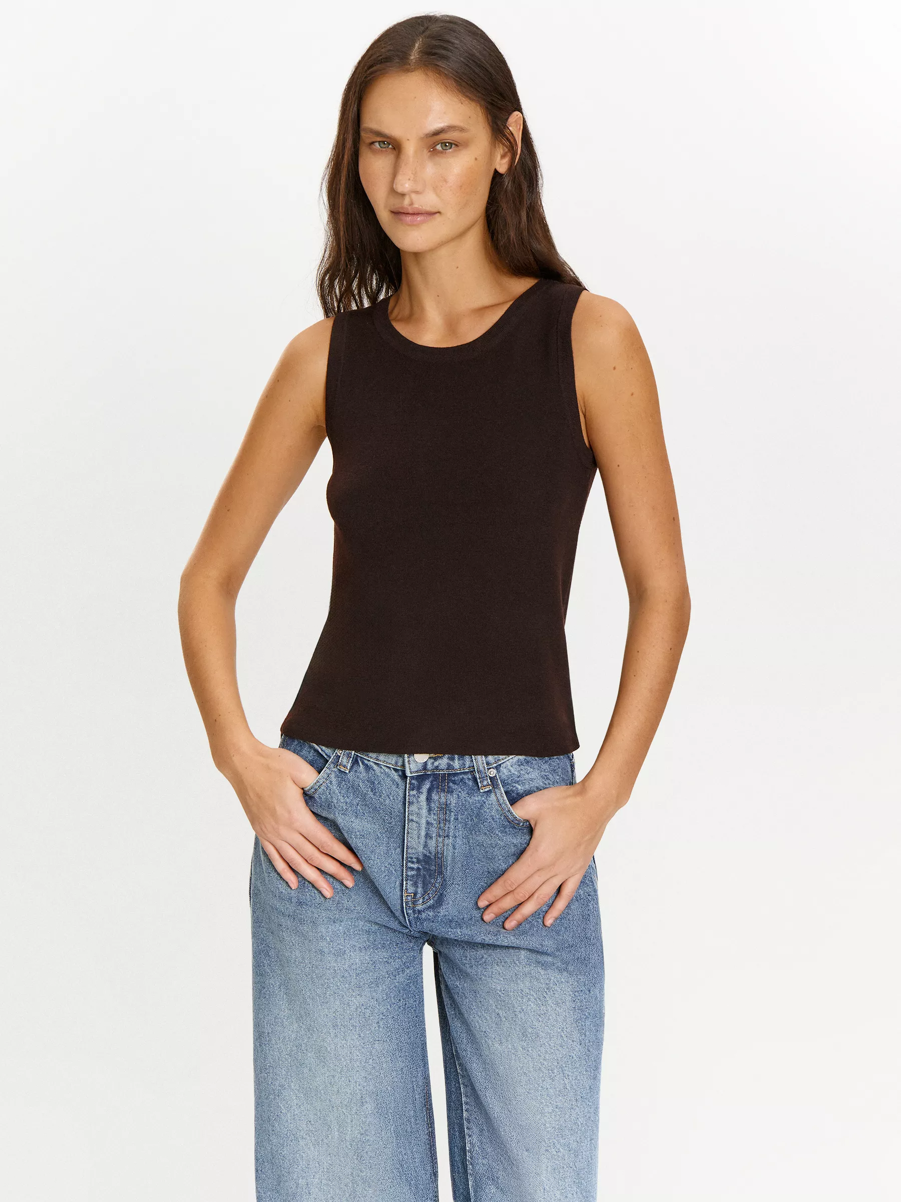 Топ с содержанием шерсти