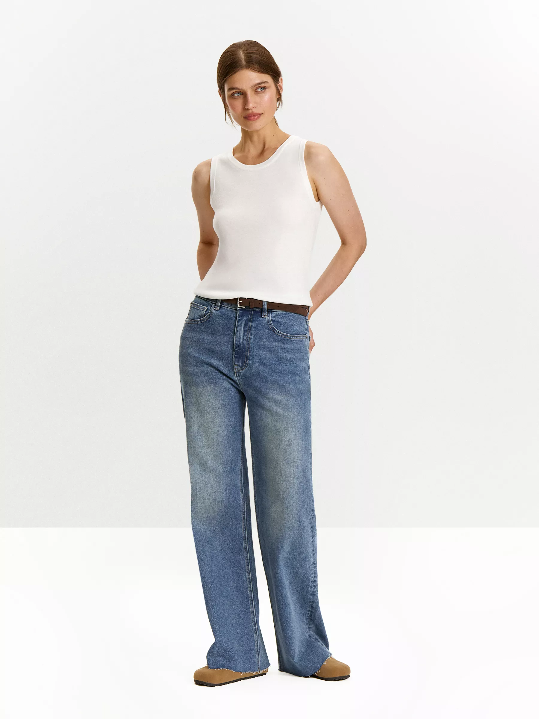 Топ с содержанием шерсти