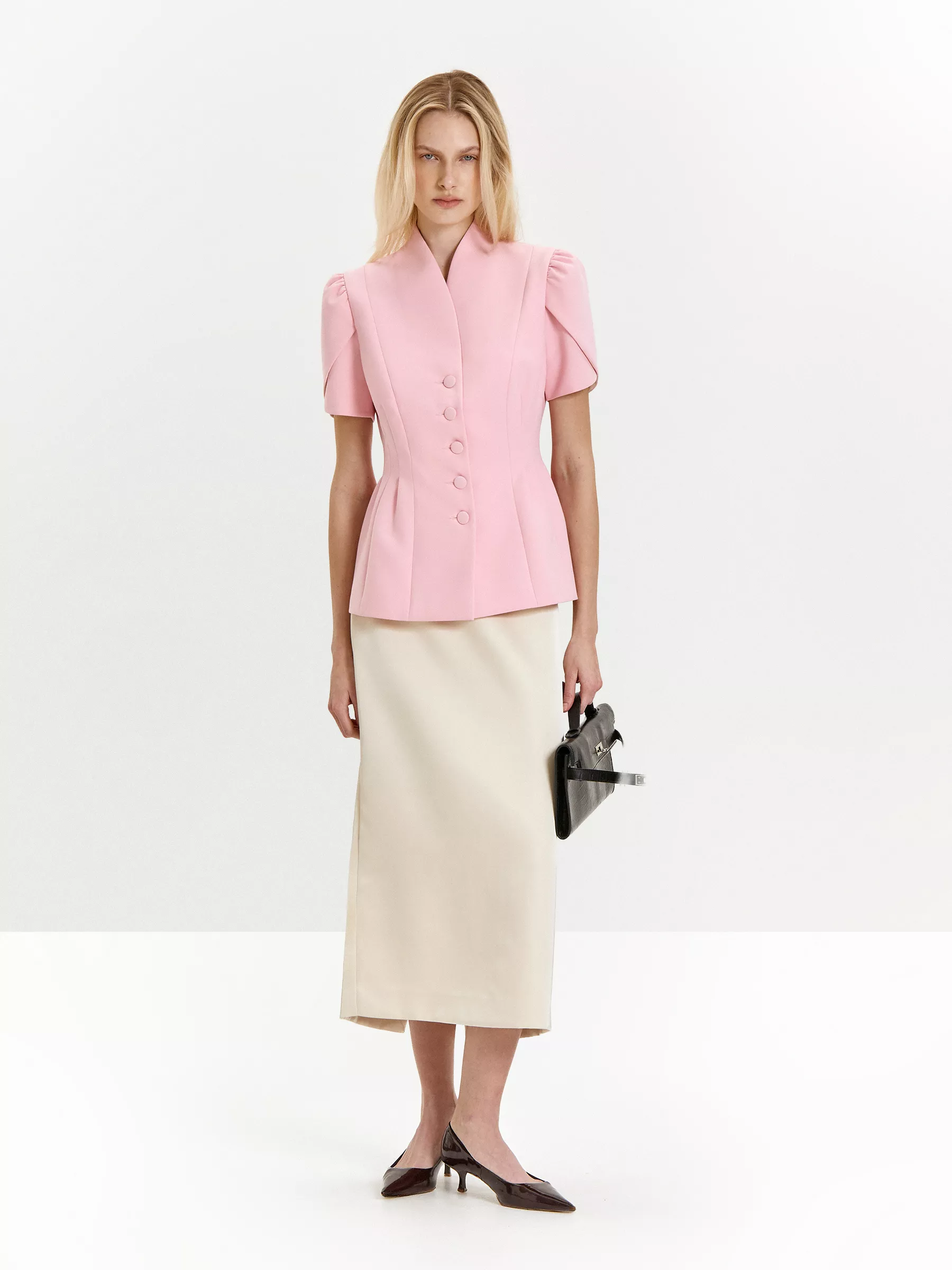 Жакет с коротким рукавом