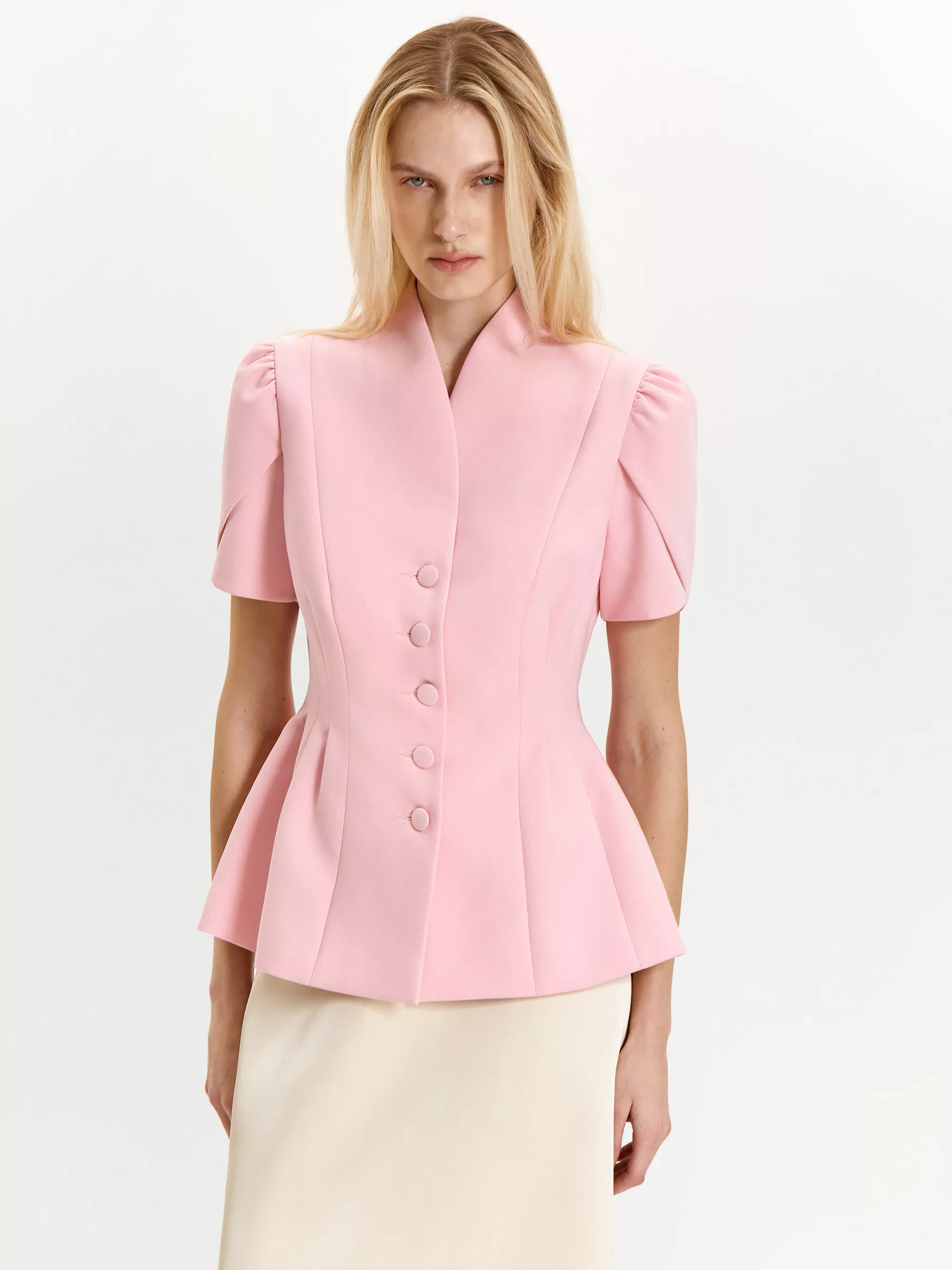 Жакет с коротким рукавом