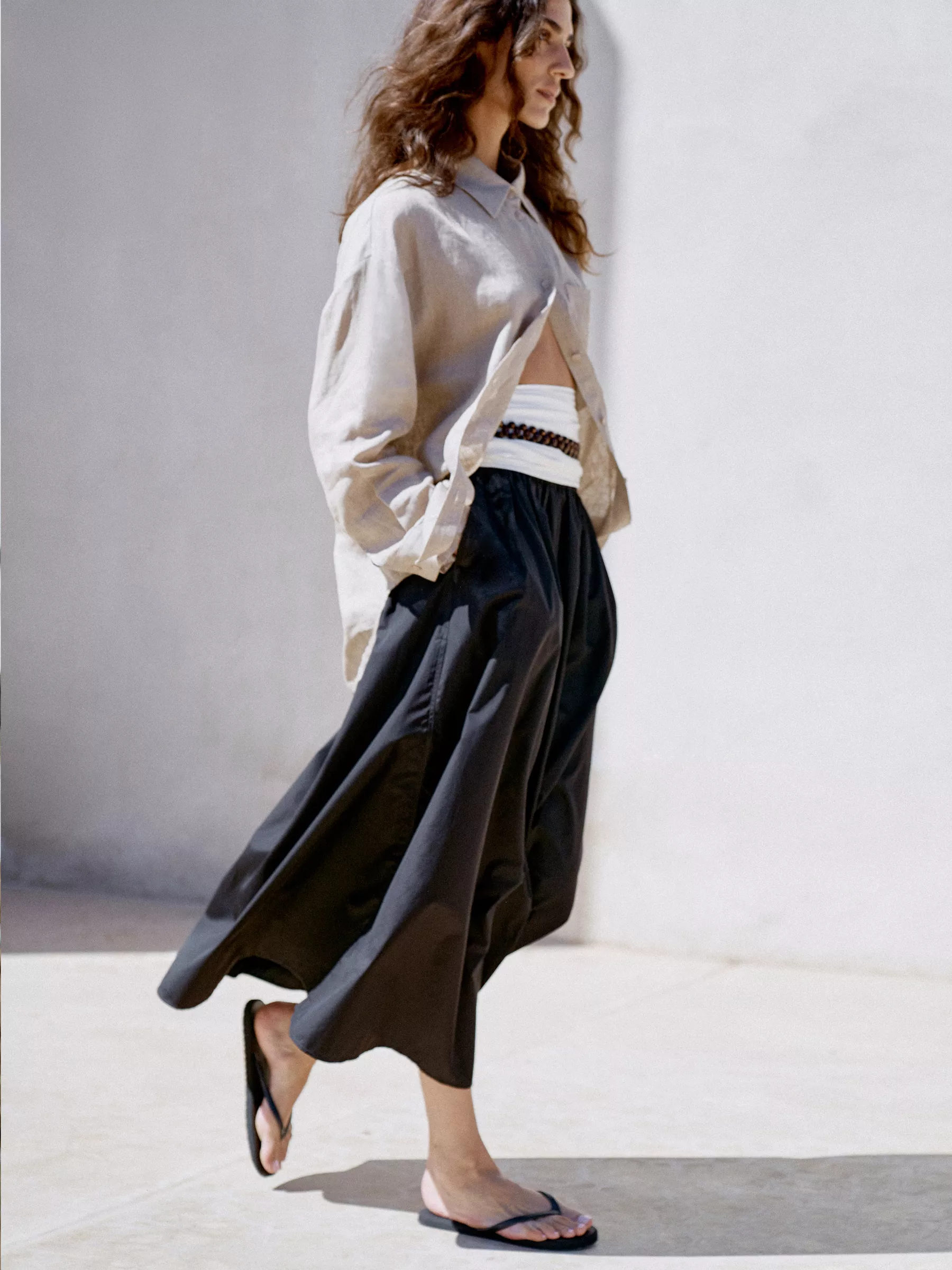 Юбка А-силуэта