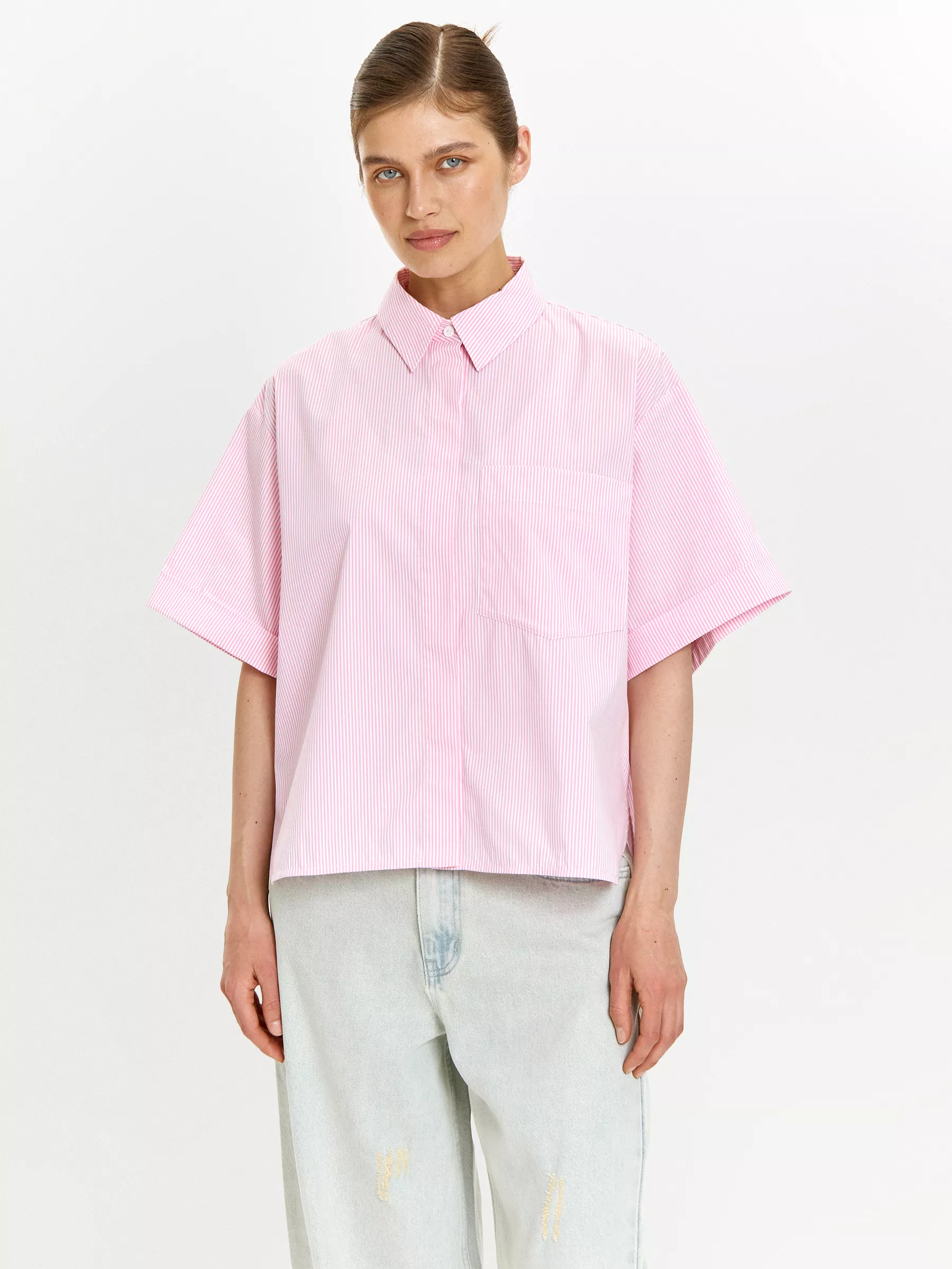 Рубашка в полоску