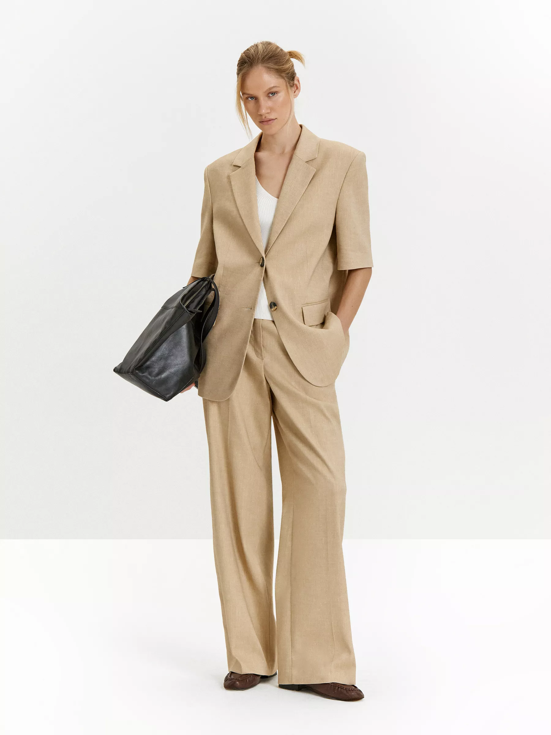 Брюки D510/grain