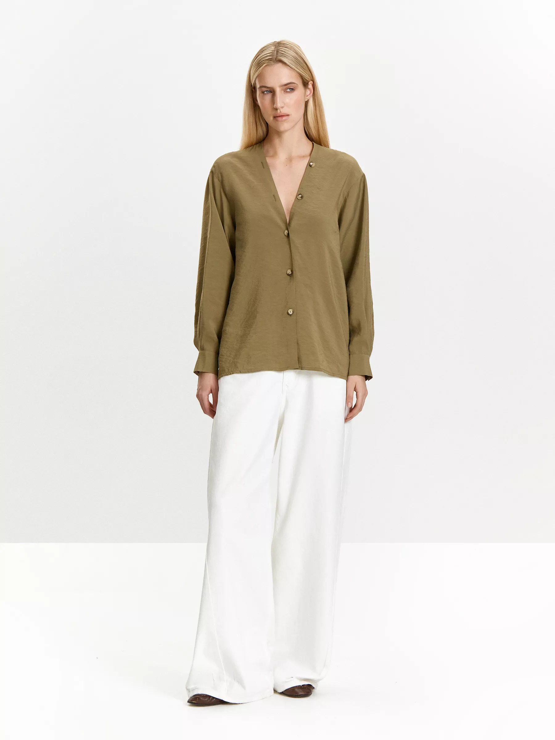 Рубашка B2829/greens