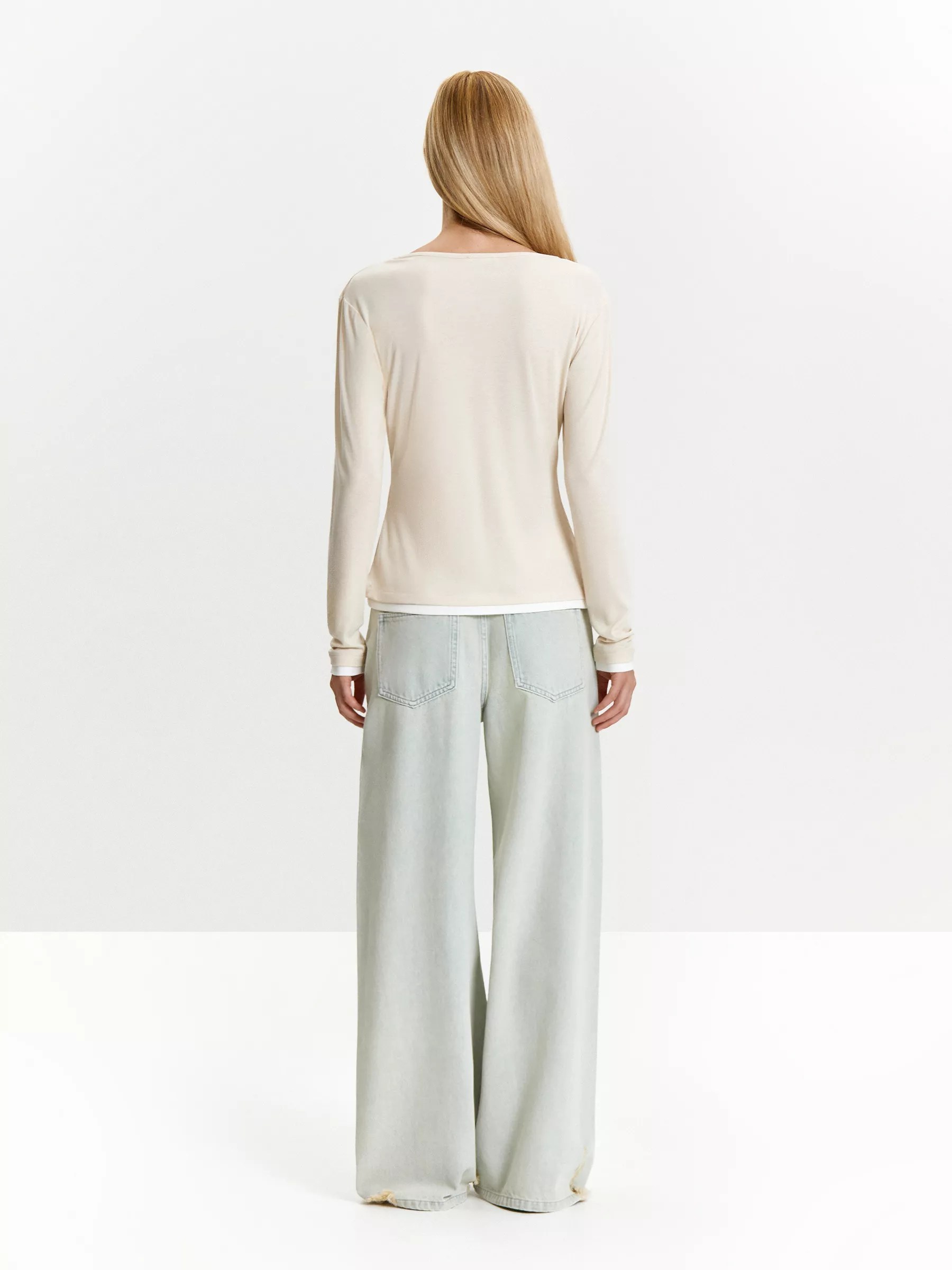 Лонгслив B3004/cendre