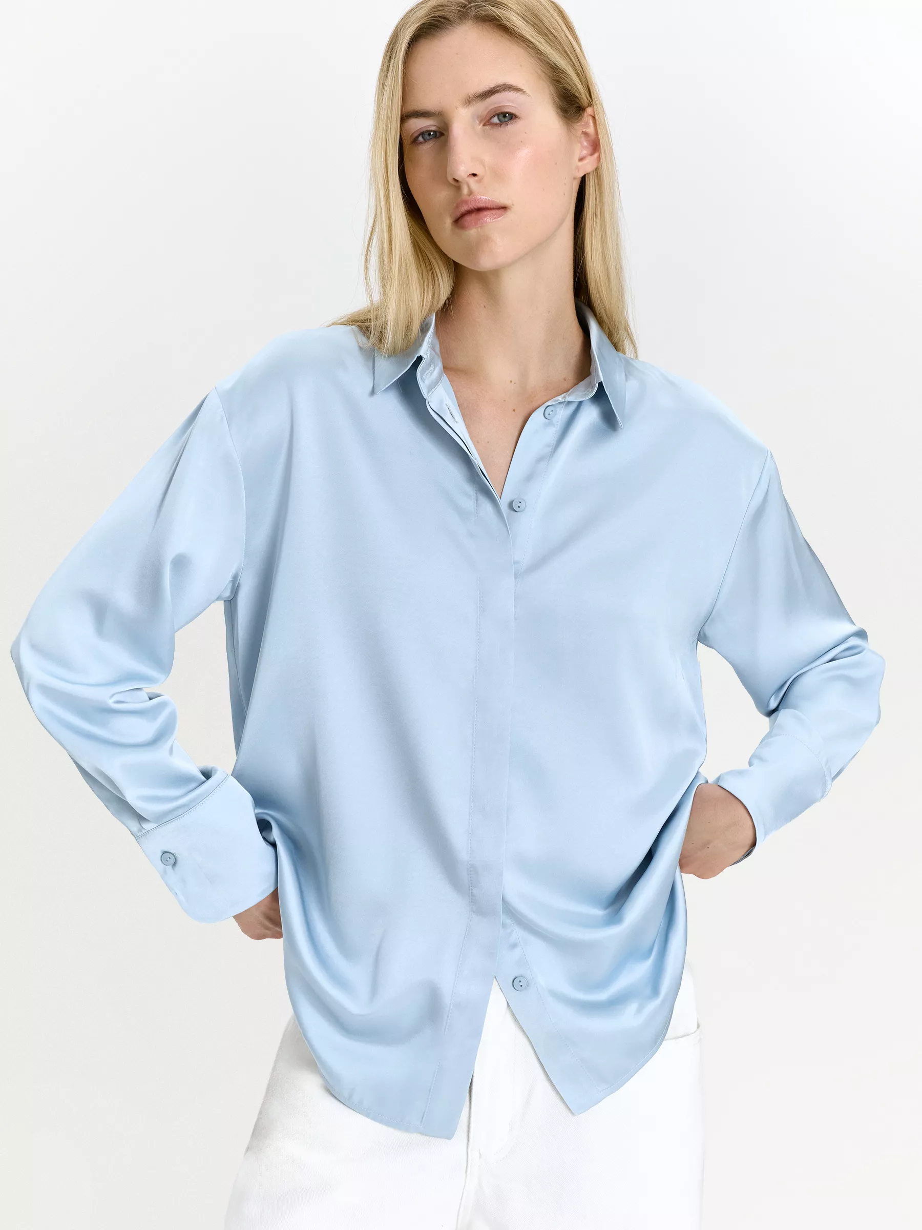 Рубашка приталенного кроя