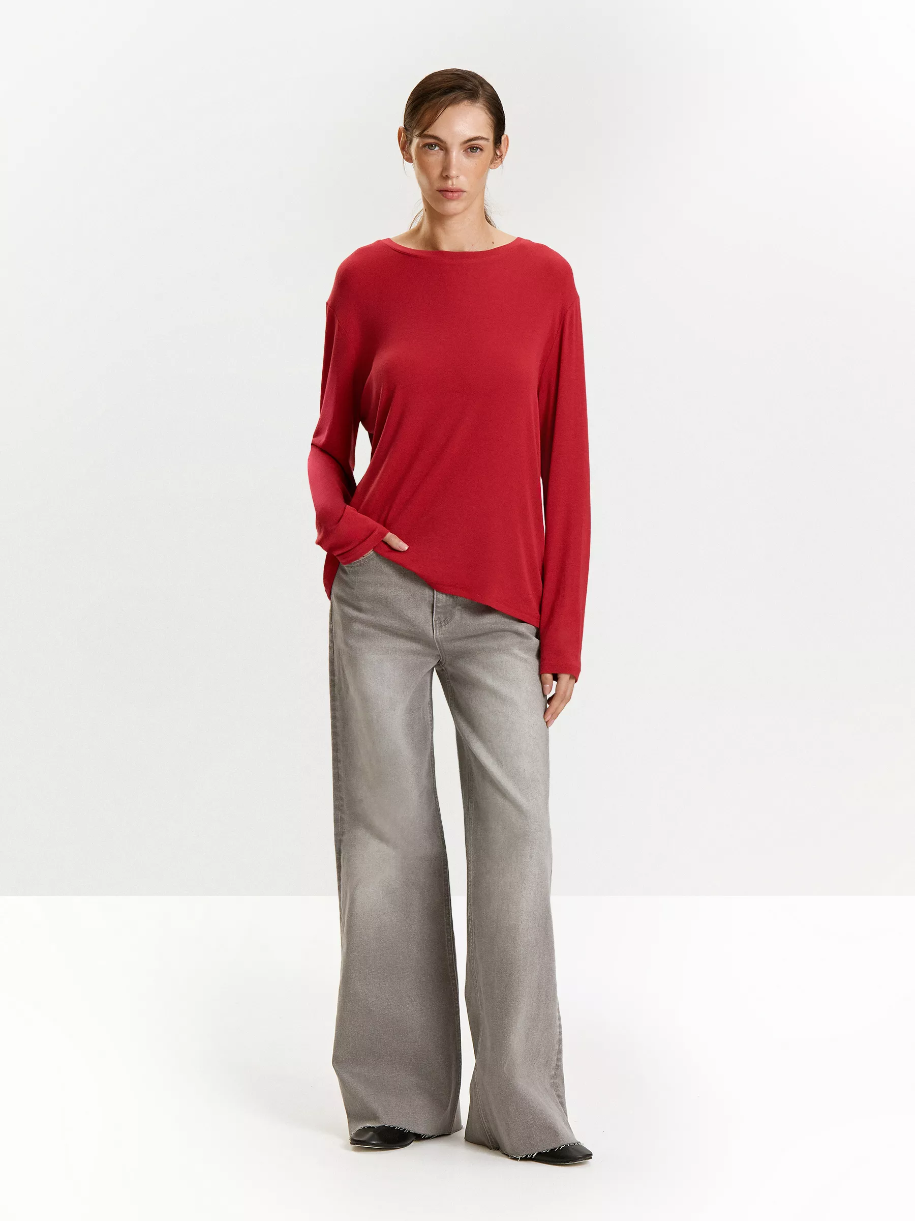 Джинсы Flare Leg 379