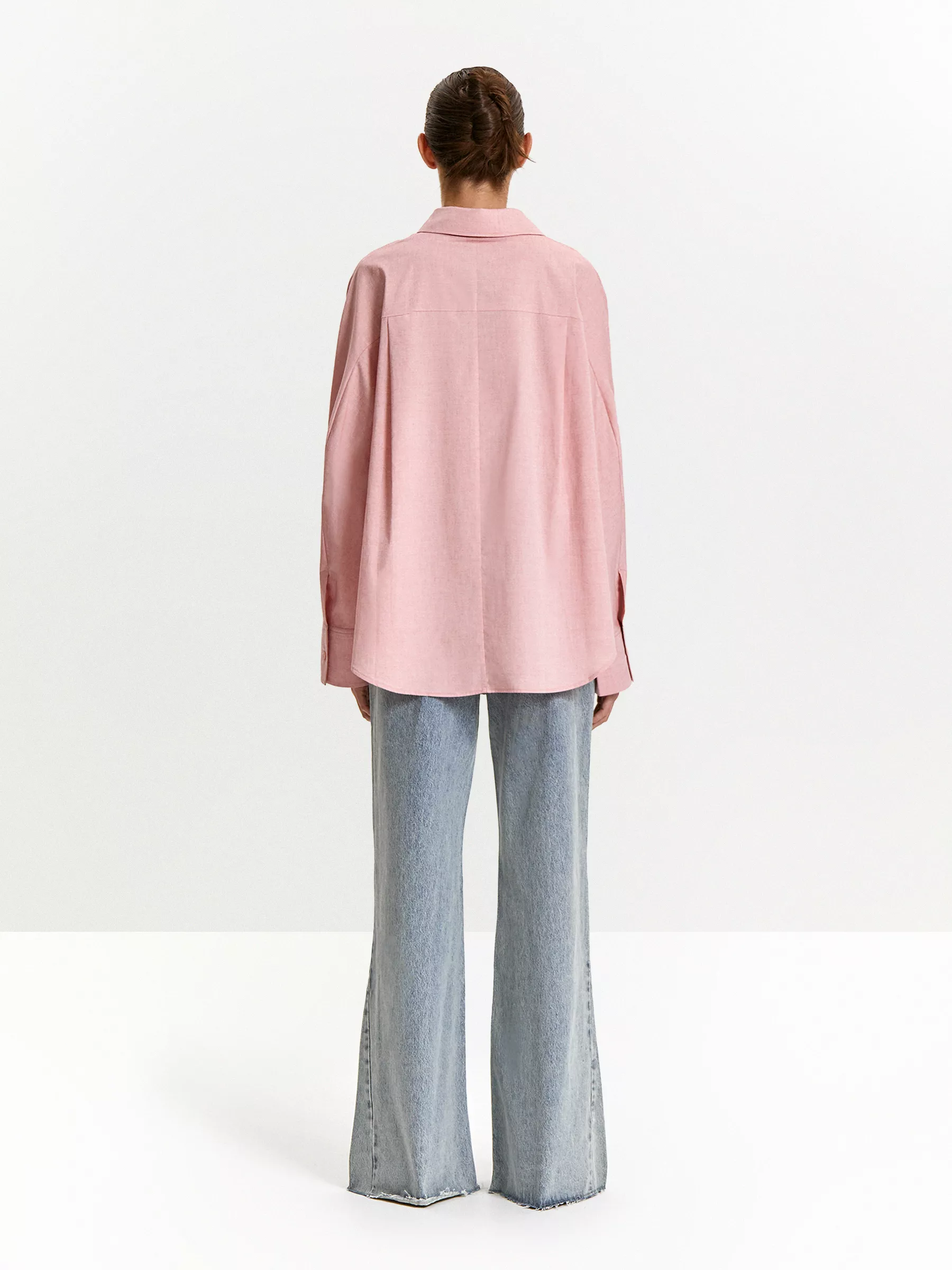 Рубашка B2986/pinkish