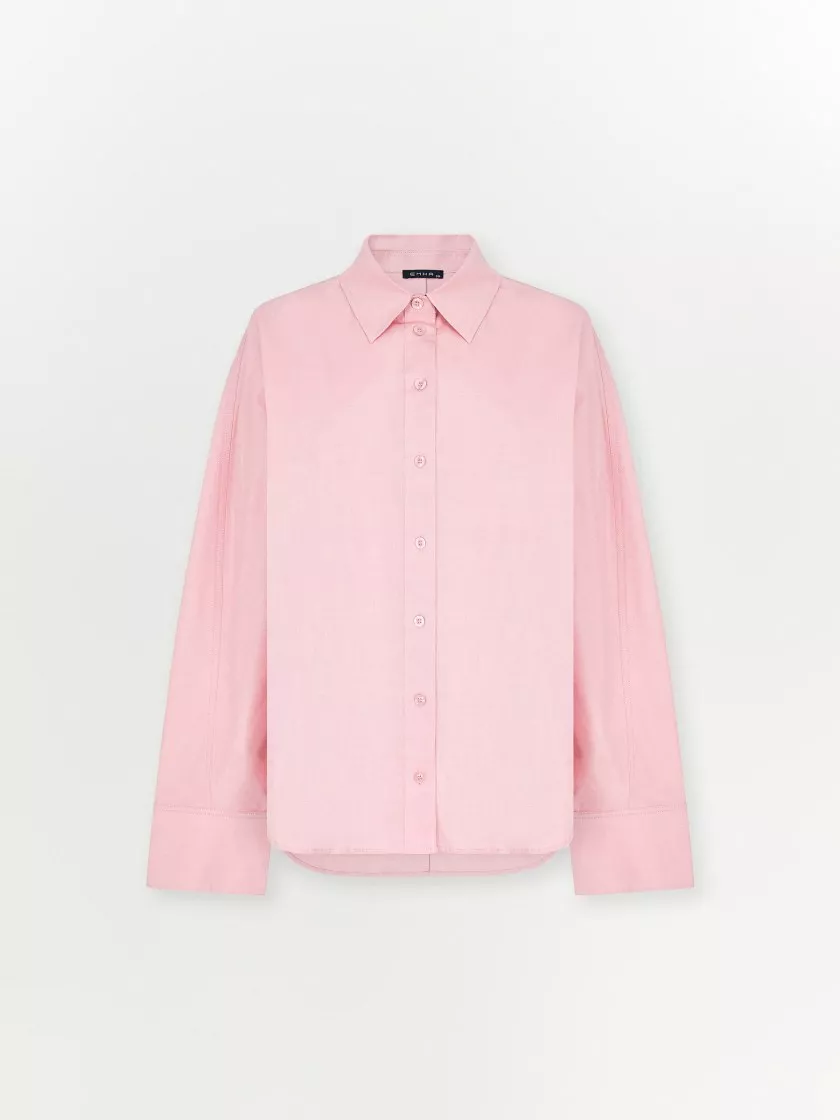 Рубашка B2986/pinkish