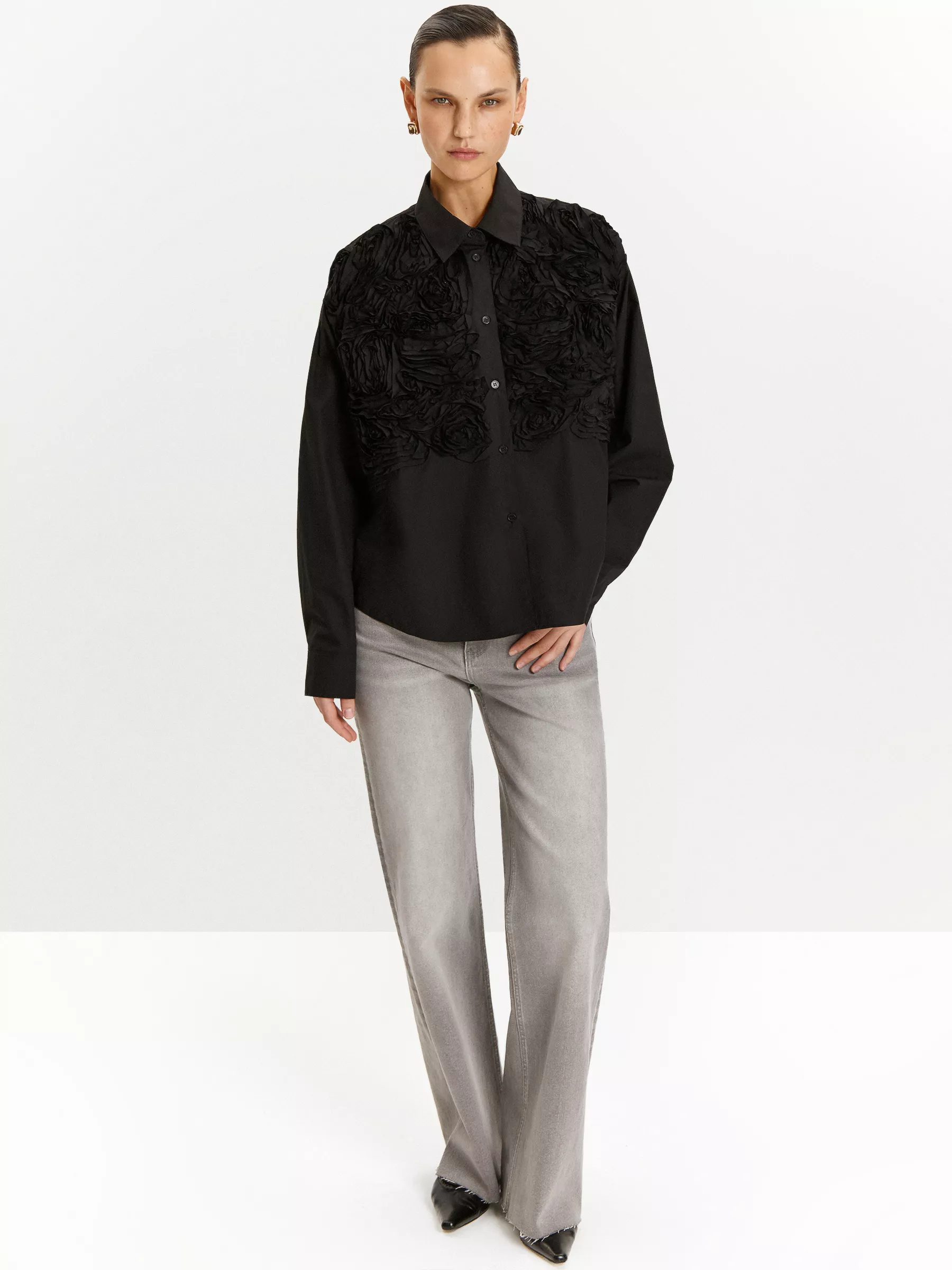 Рубашка B3298/peoni