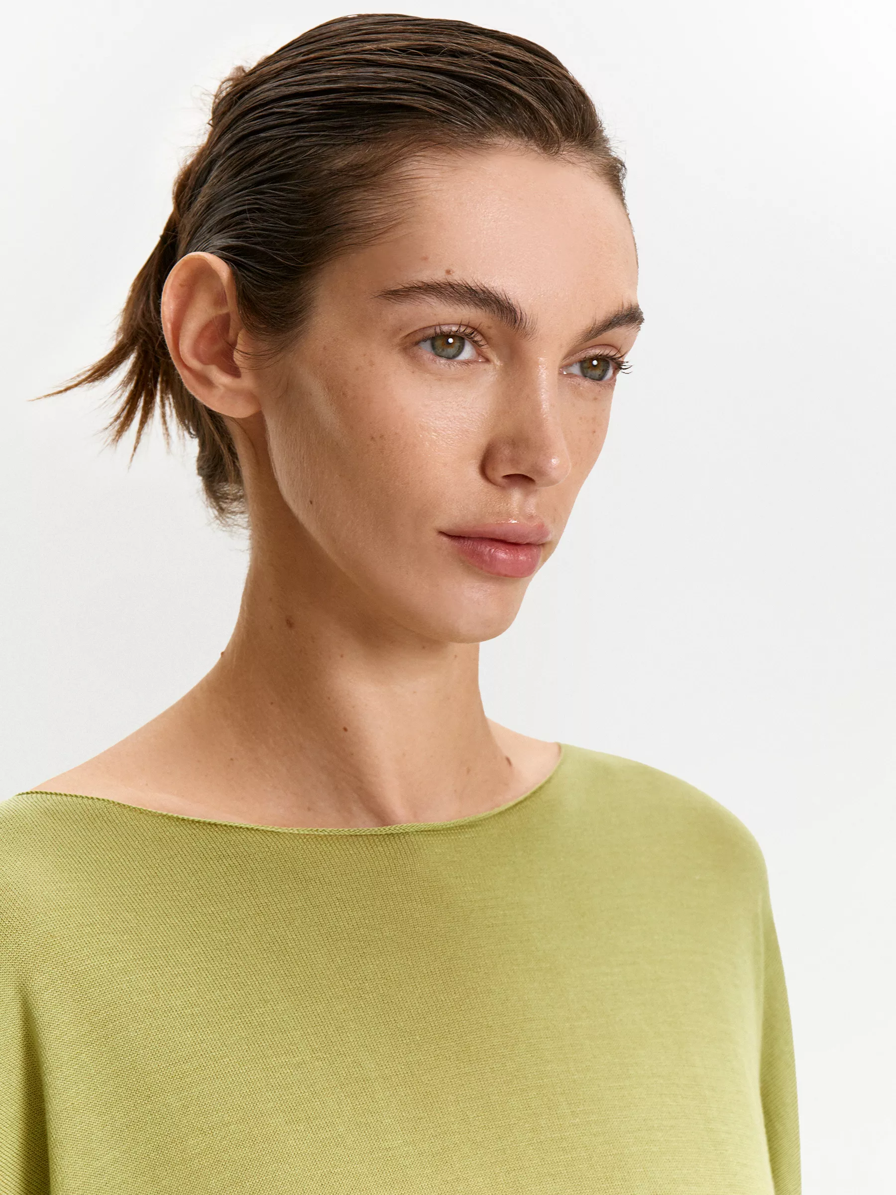 Джемпер с содержанием шелка