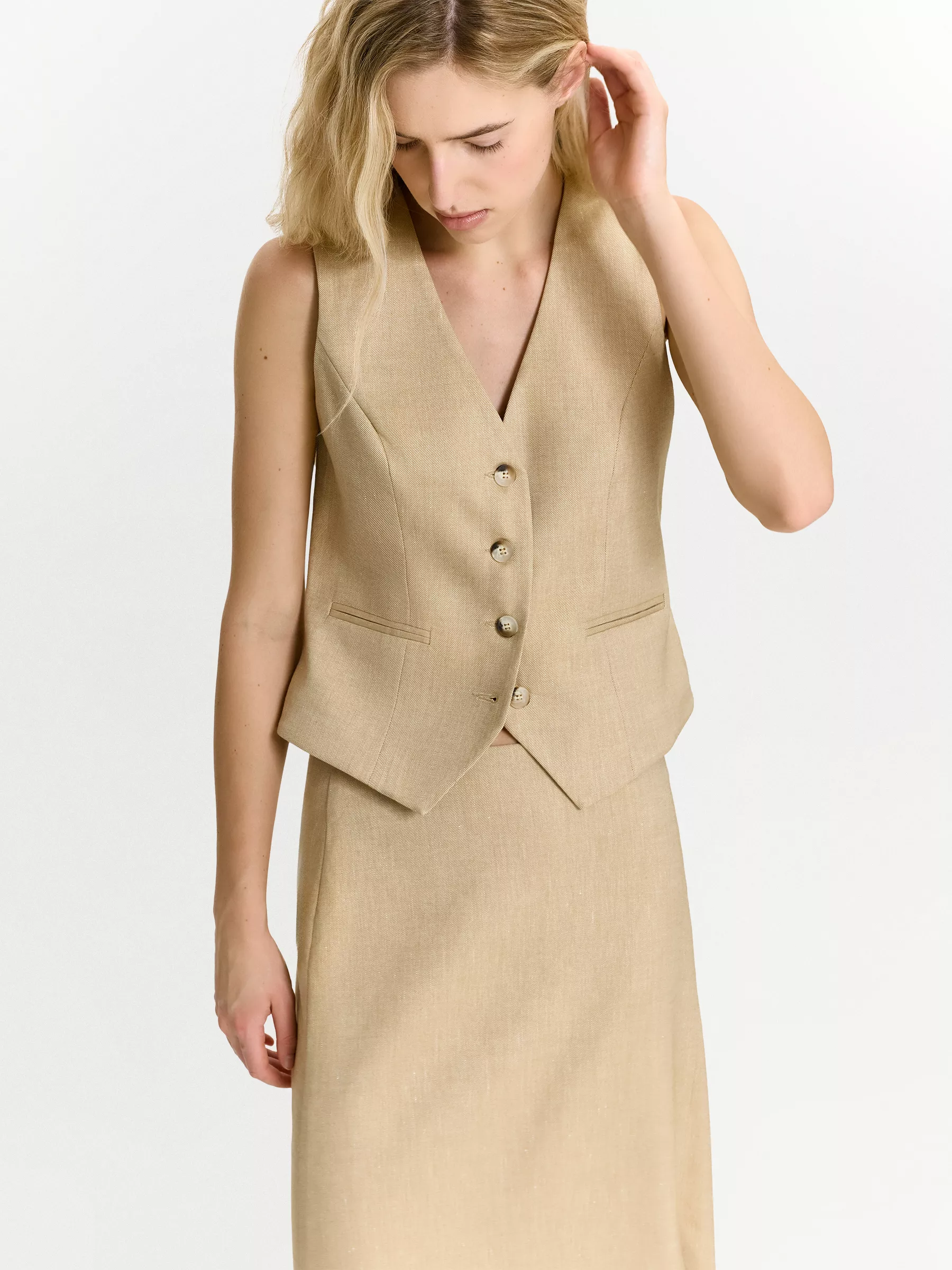 Жилет GL052/grain