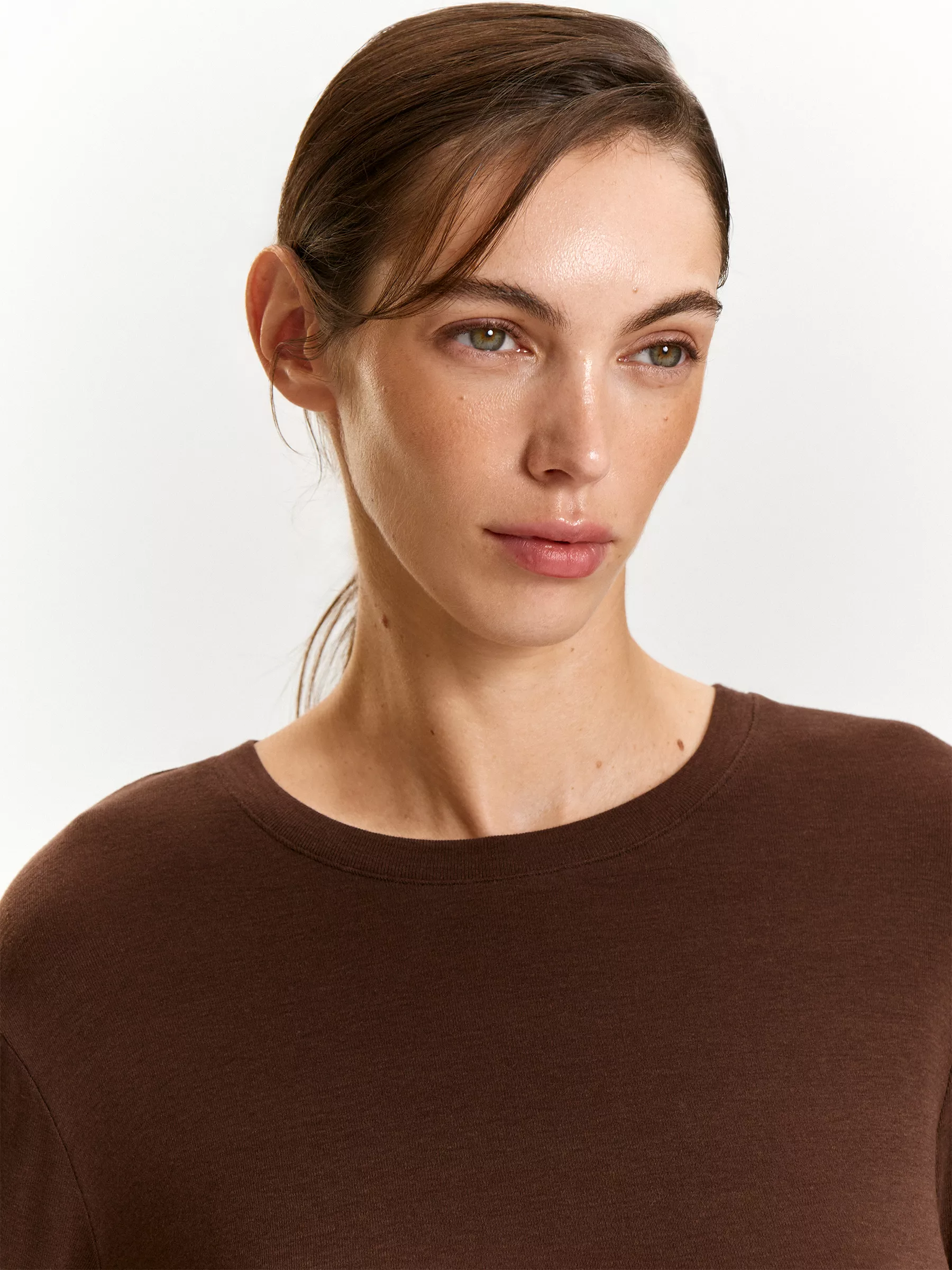 Лонгслив с содержанием шерсти