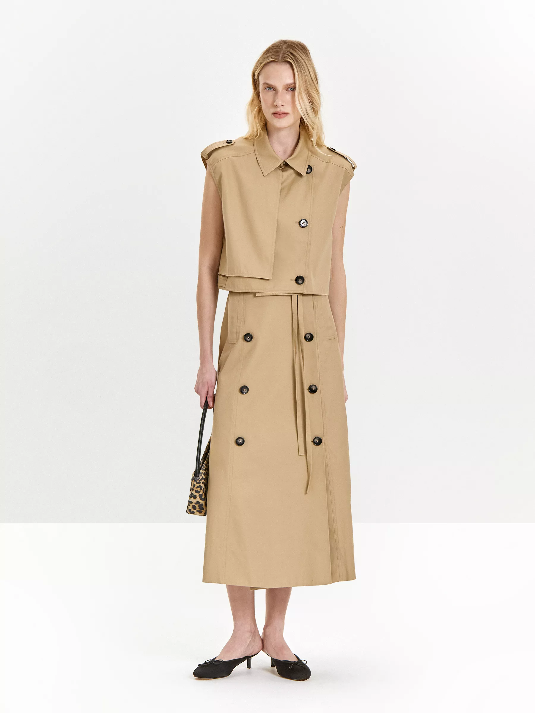 Юбка S1152/parchment