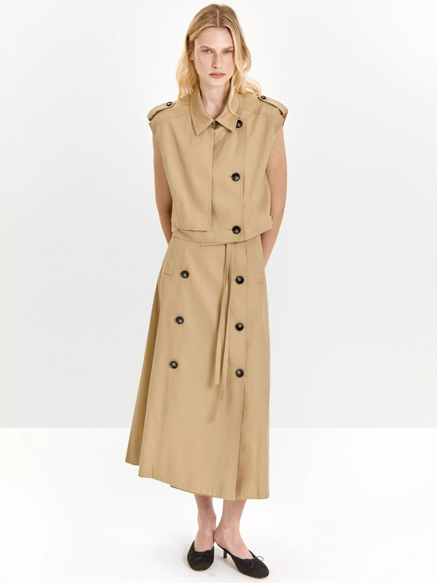 Юбка S1152/parchment