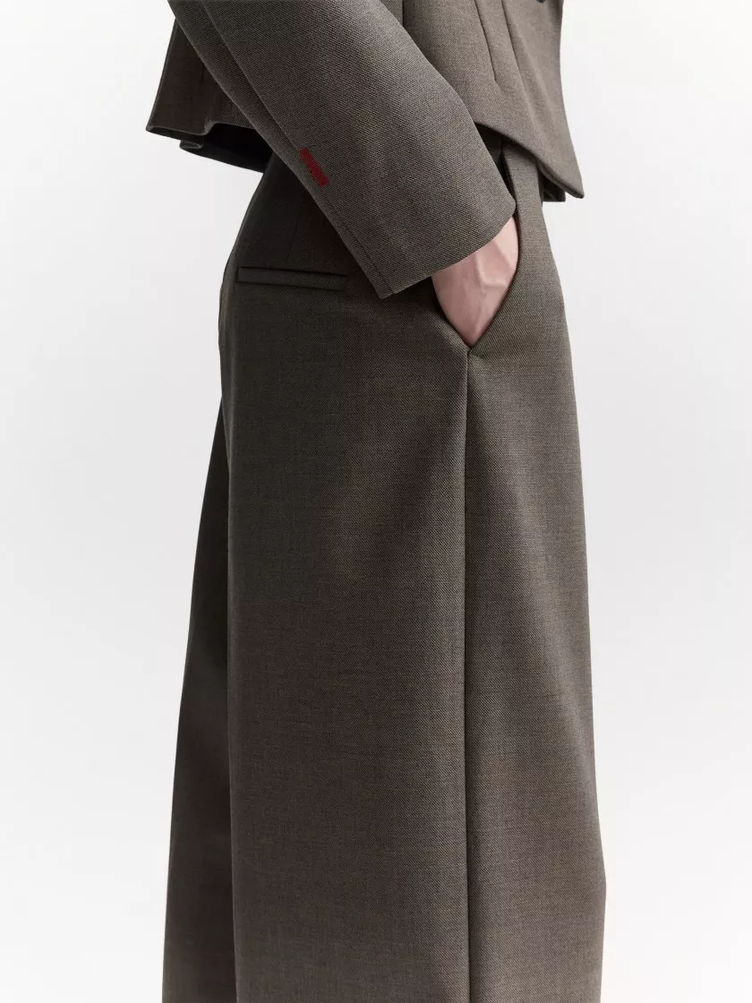 Брюки D528/choco