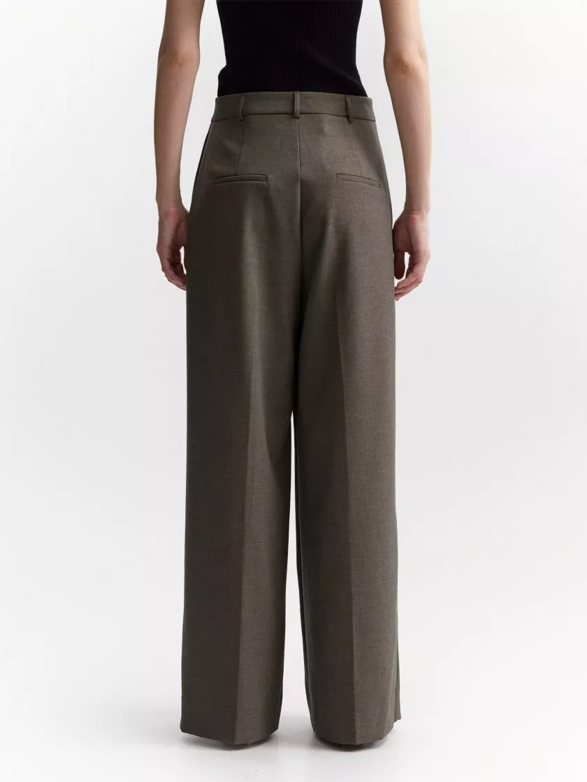 Брюки D528/choco