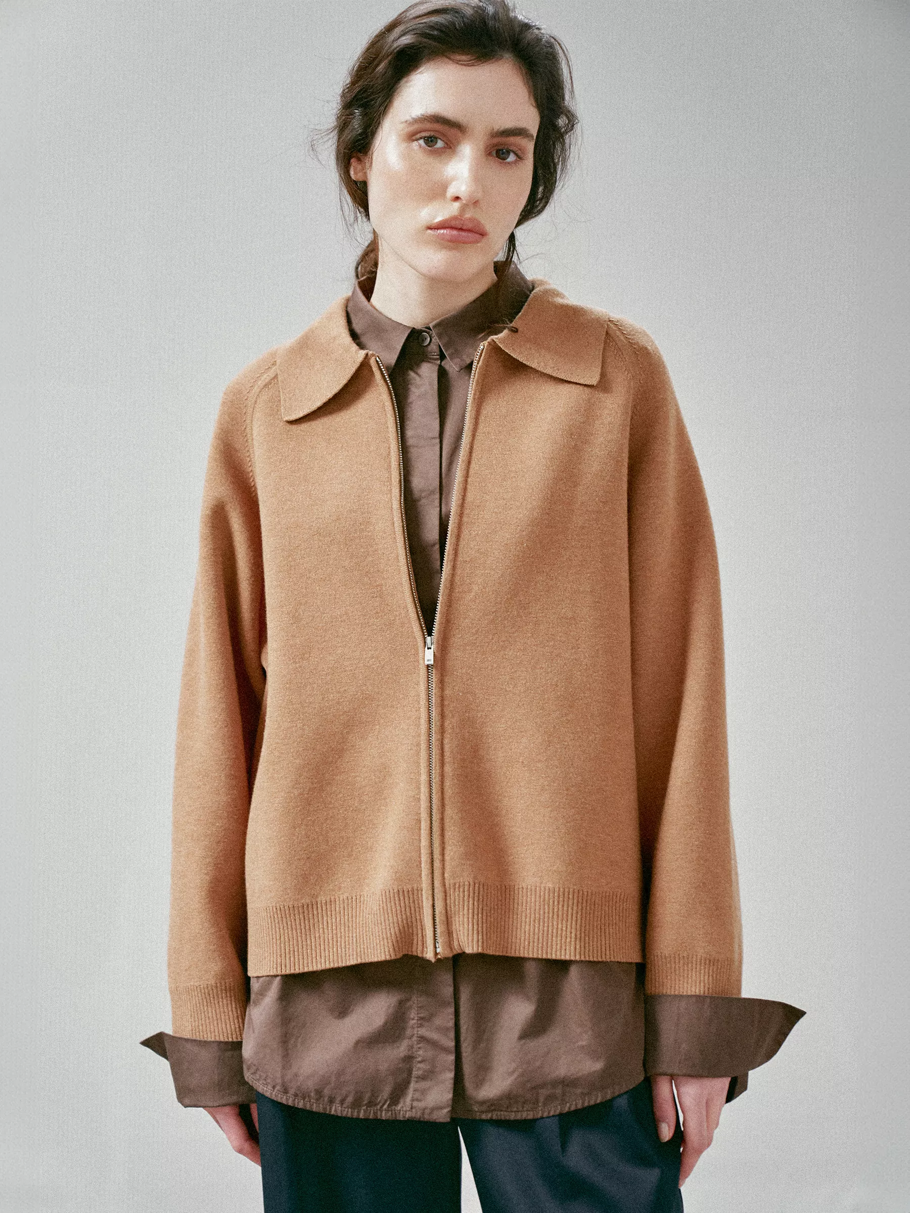 Кардиган с содержанием кашемира