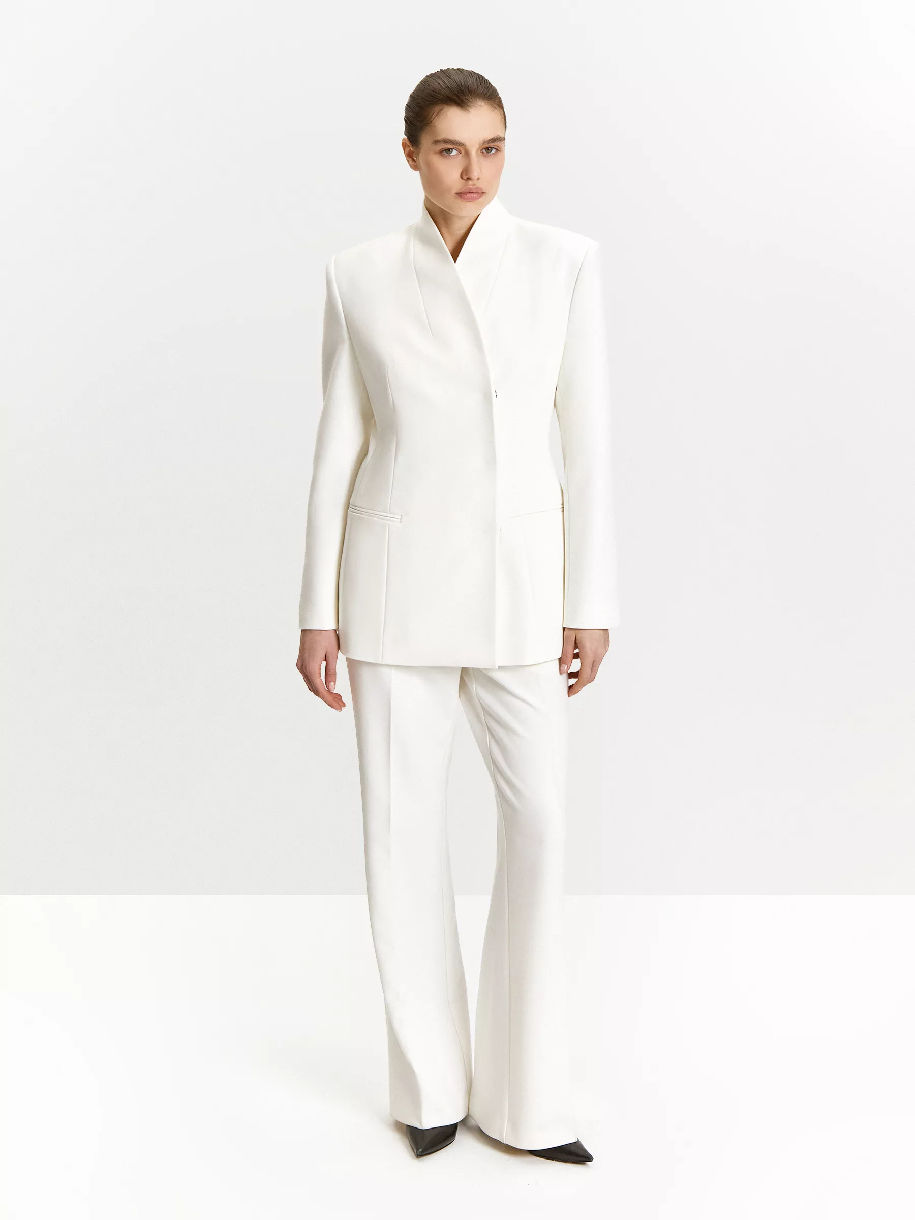 Брюки D478/bianco