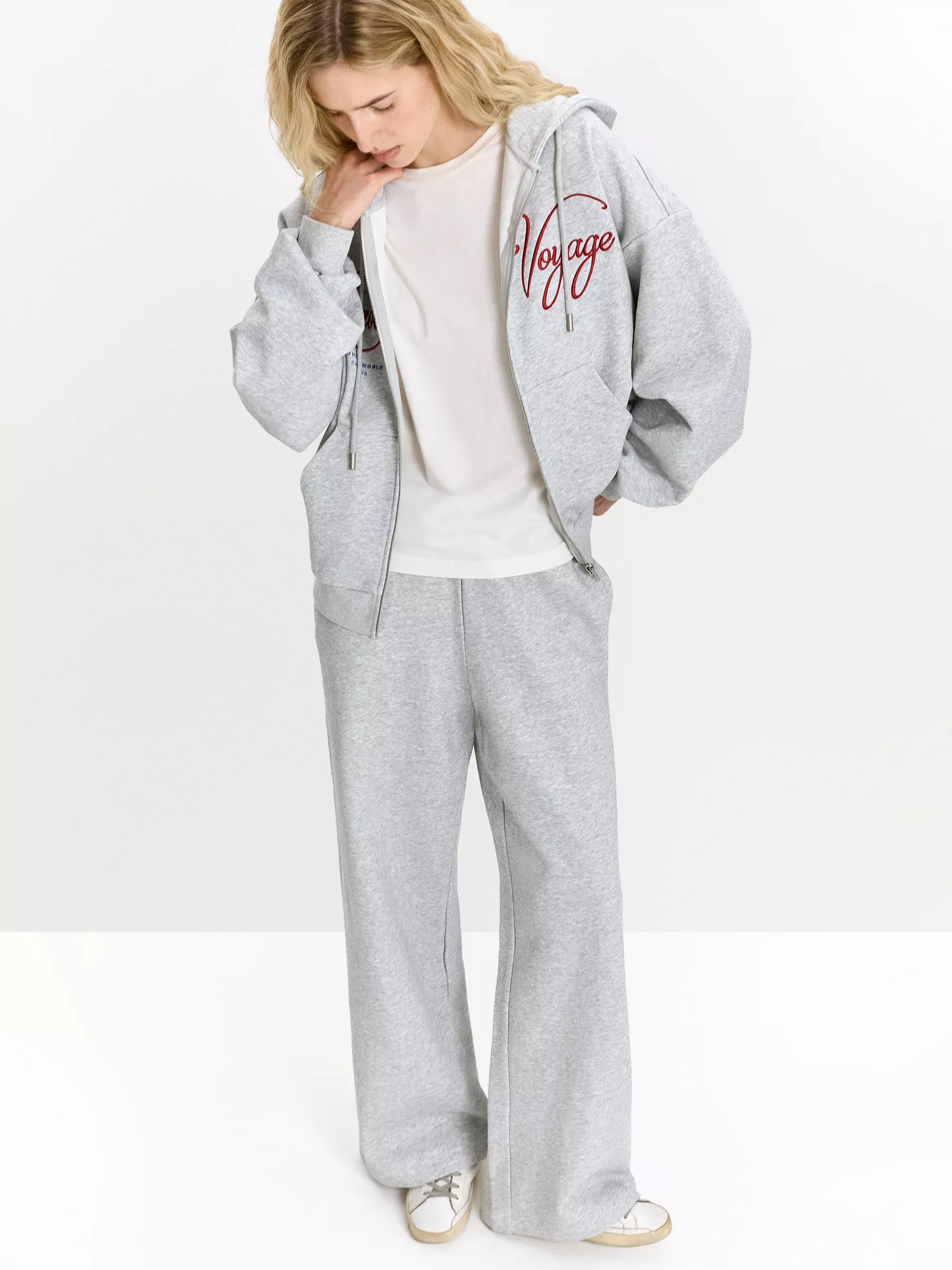 Брюки D498/grisette