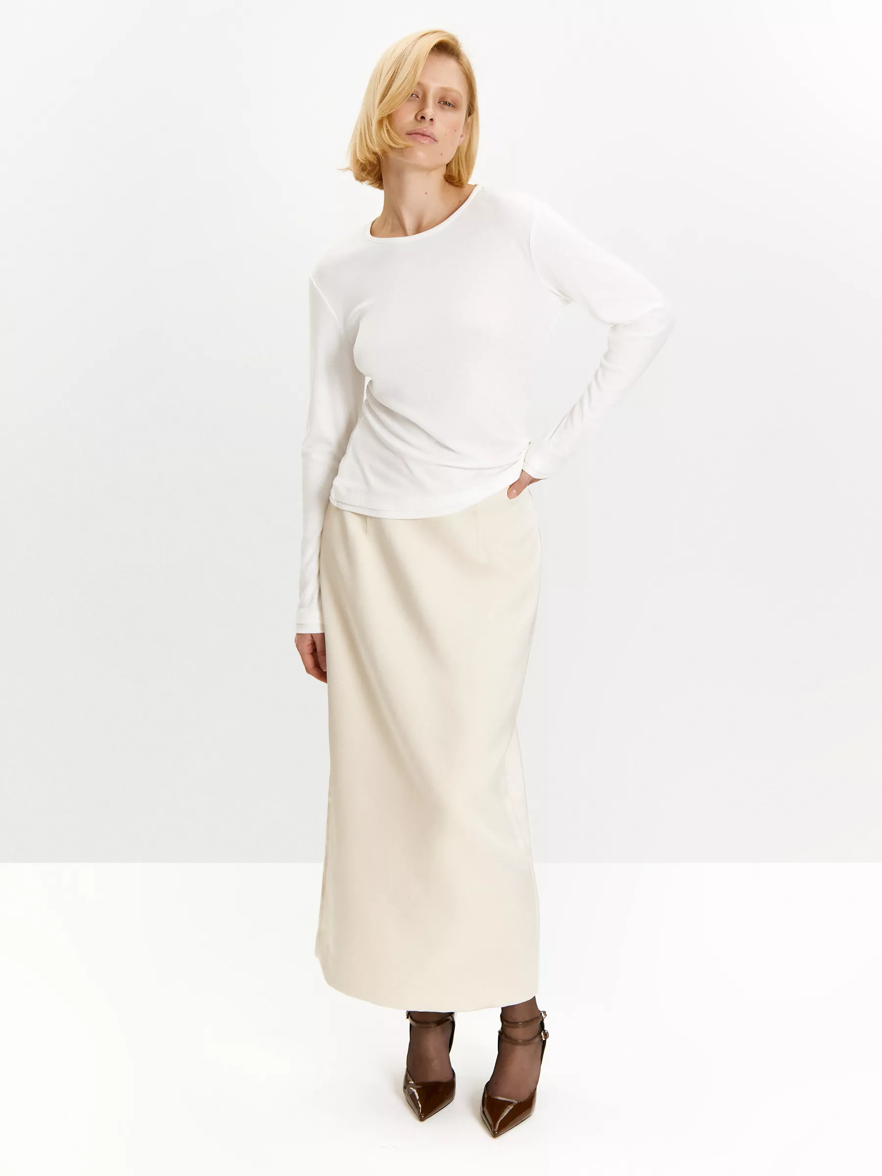 Юбка прямого кроя