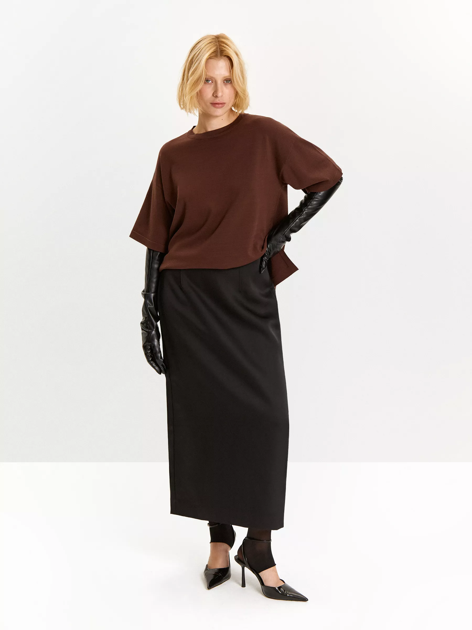 Юбка прямого кроя