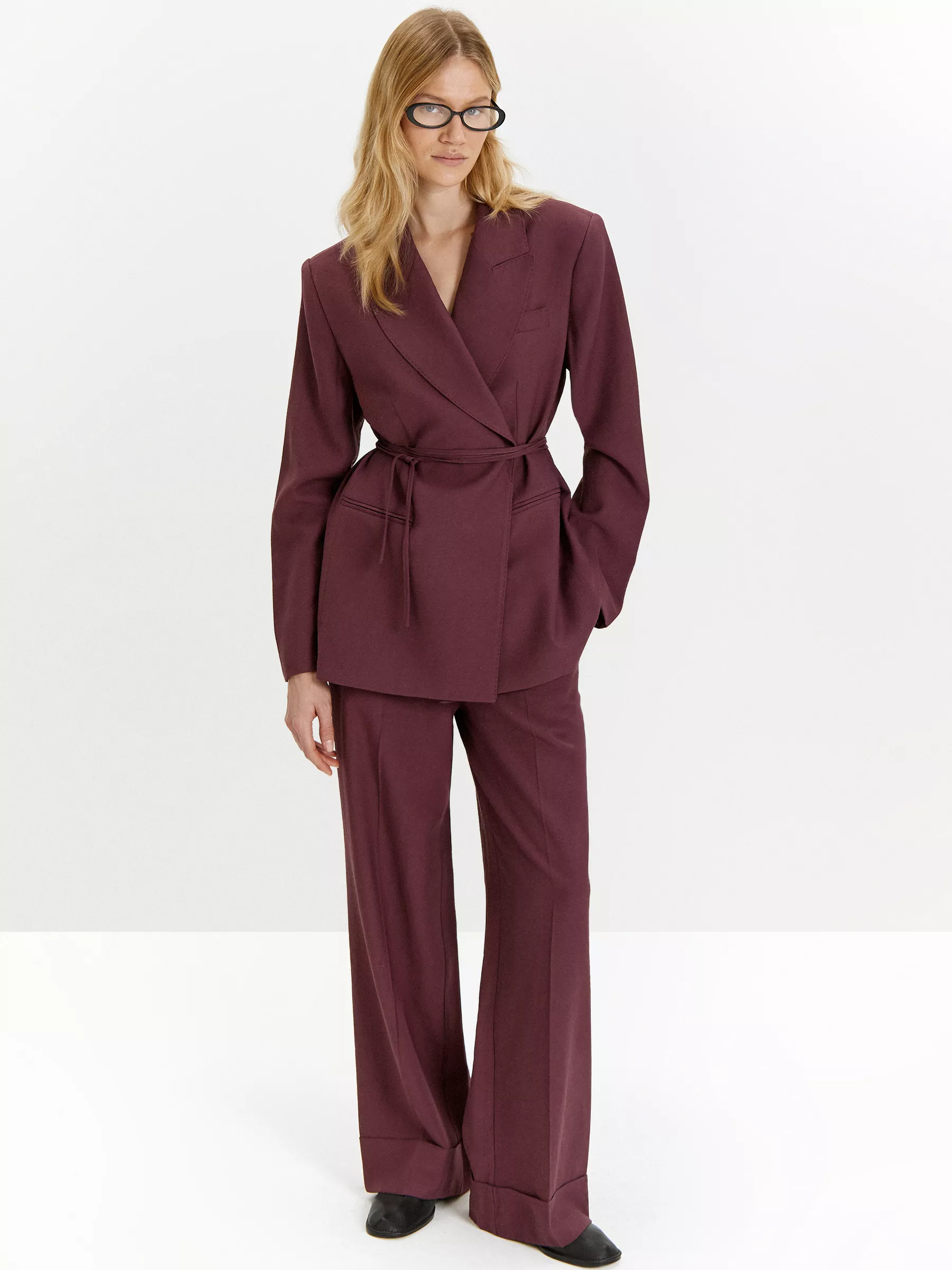 Брюки D477/zaffra