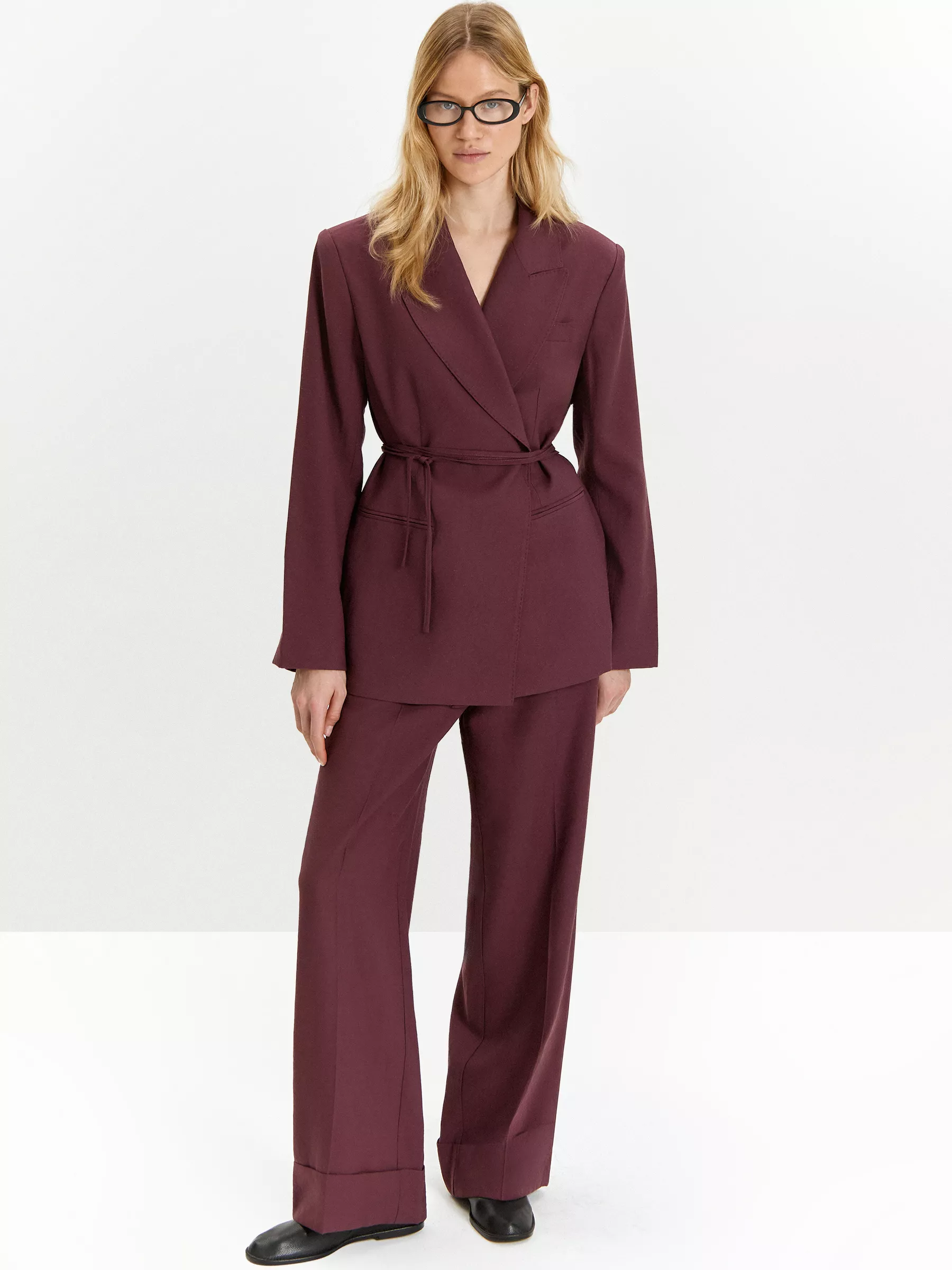 Жакет прямого кроя