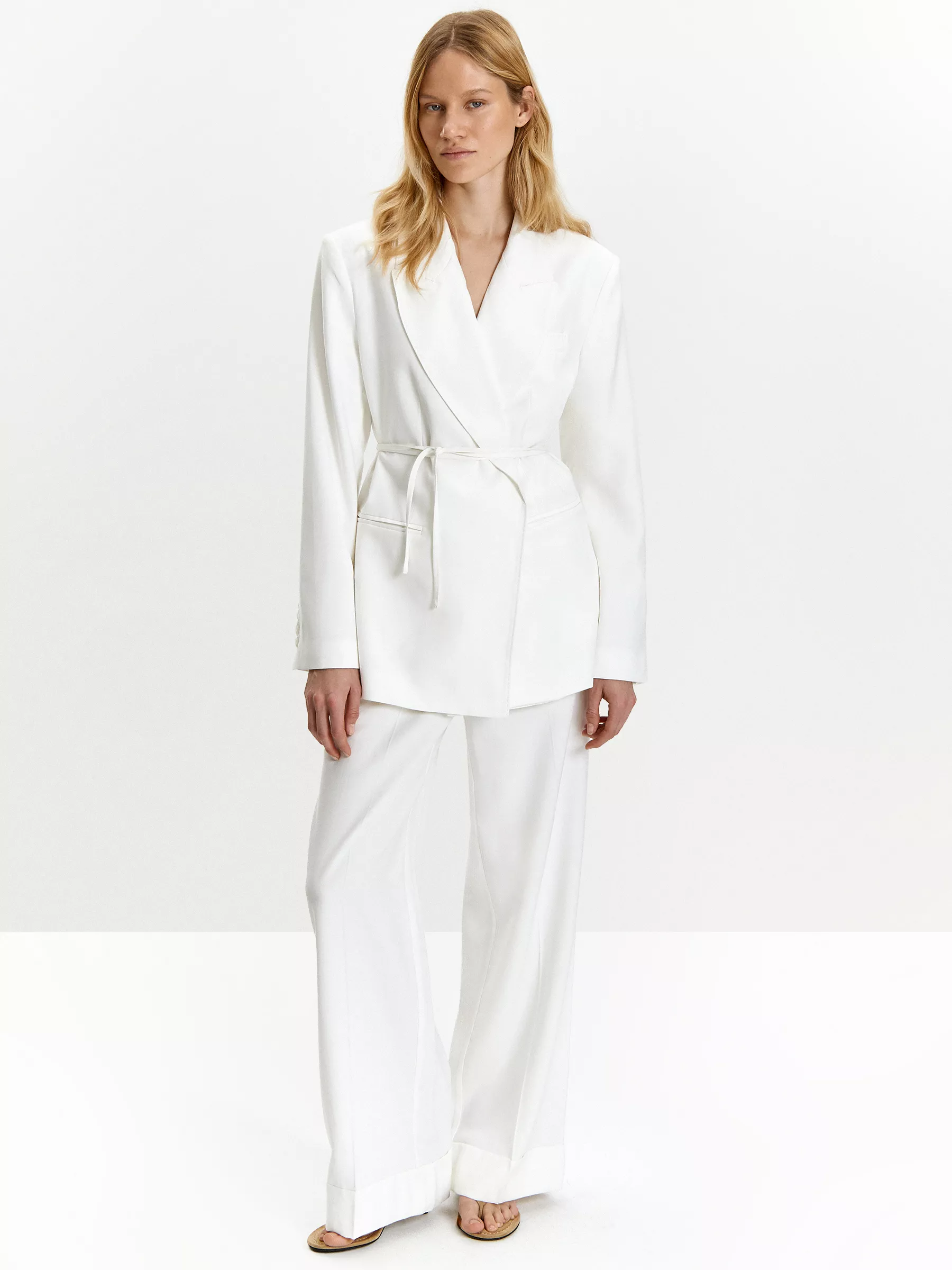 Жакет прямого кроя