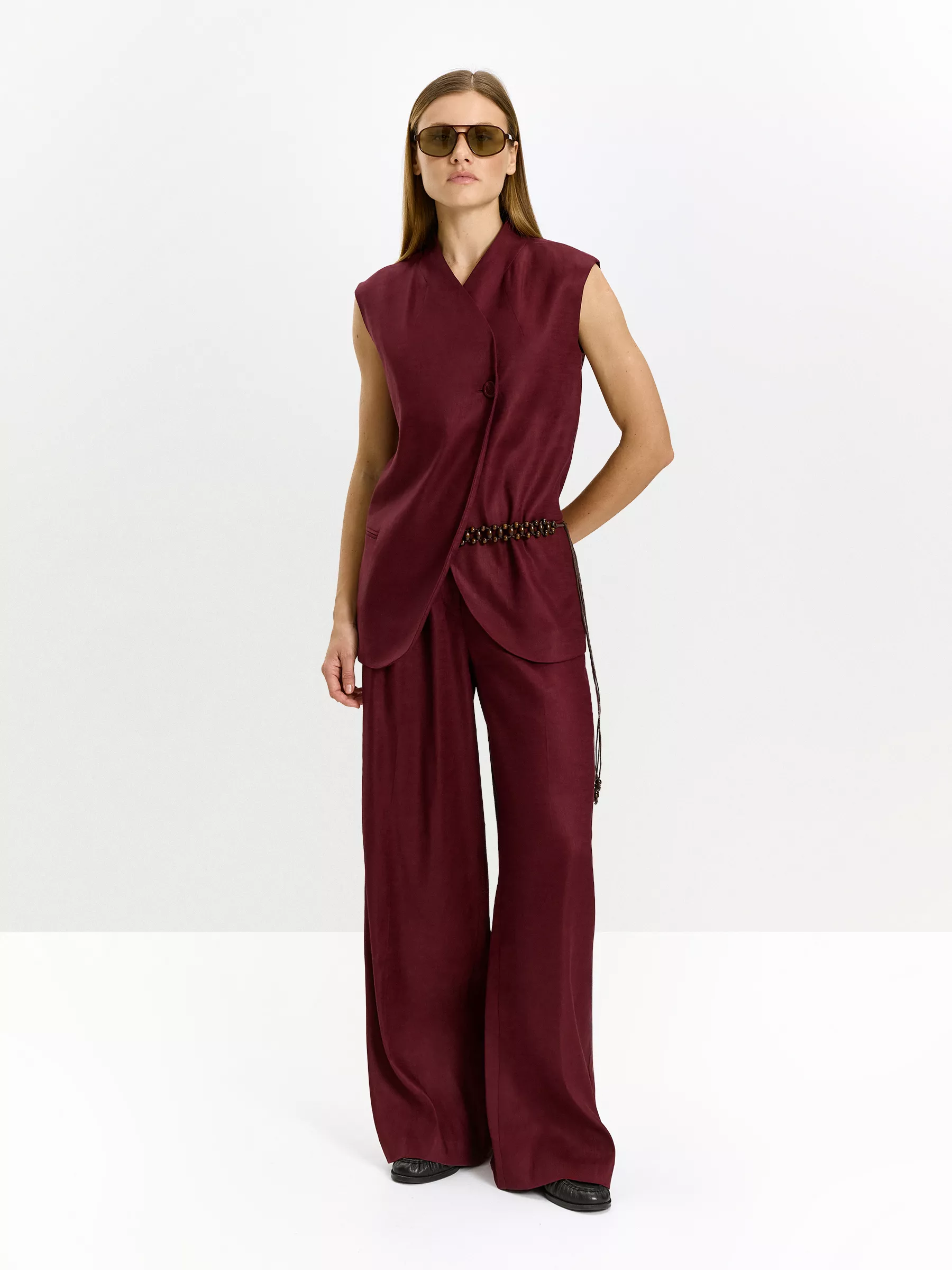 Брюки палаццо