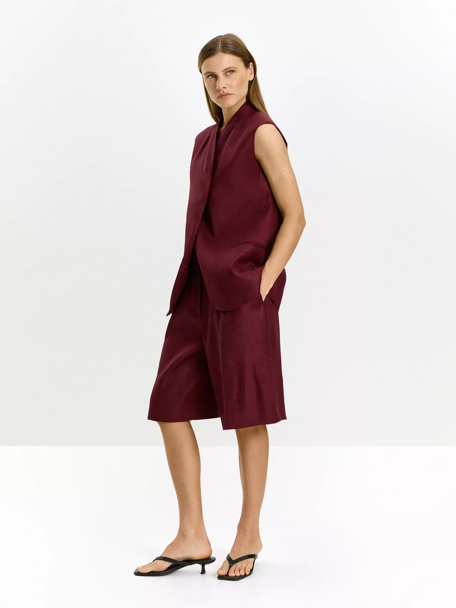 Жилет GL129/garnet