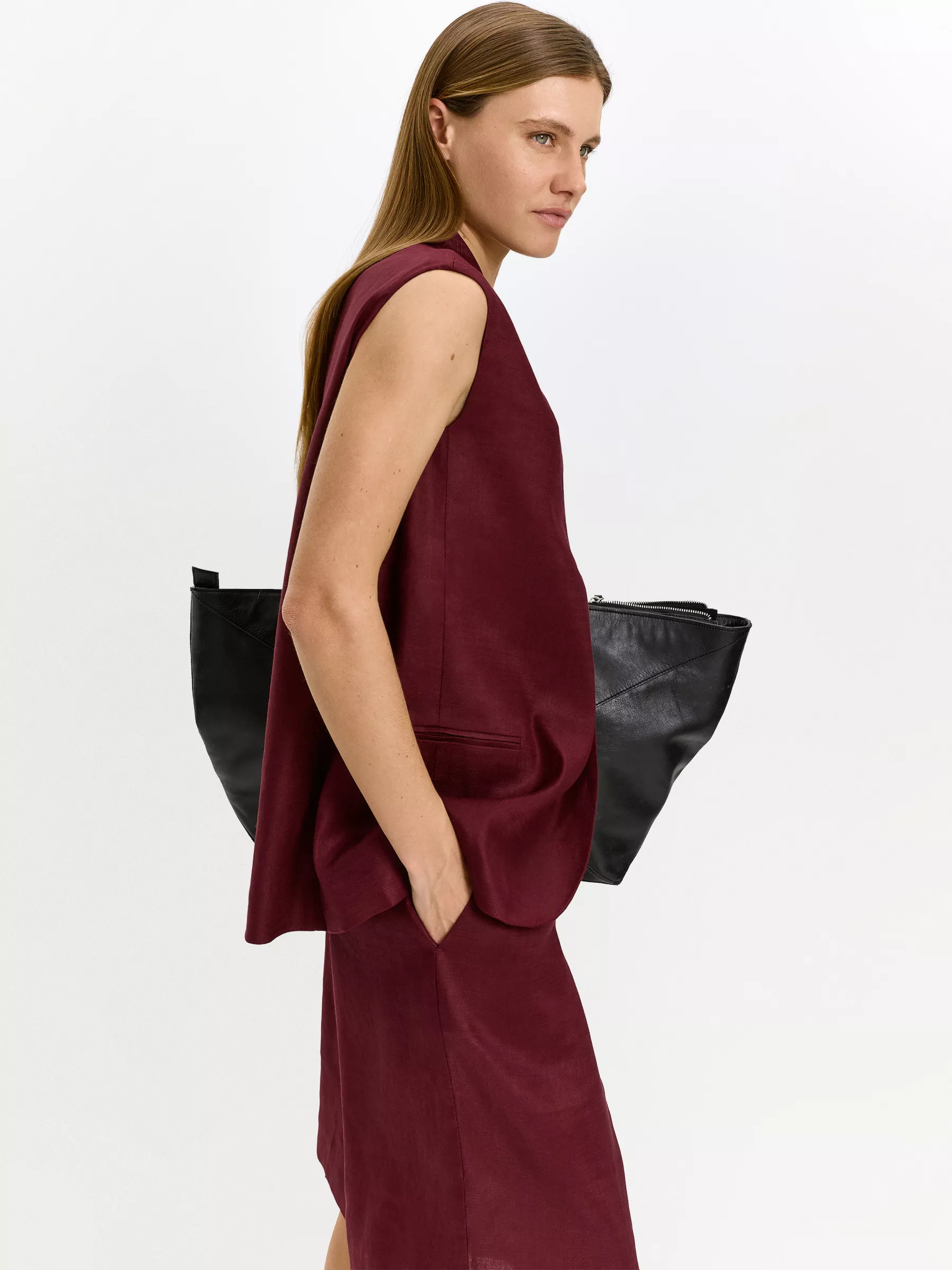 Жилет GL129/garnet